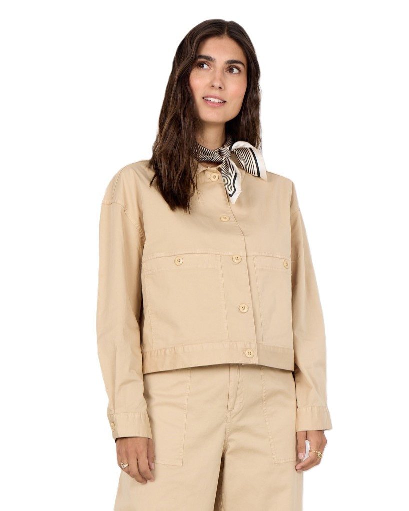 soyaconcept Hemdjacke SC-ROVENA 10 - Jacke - Hemdjacke Damen - Übergangsjac günstig online kaufen