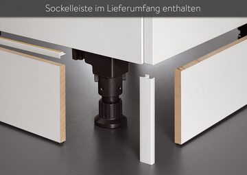 nobilia® Unterschrank "Riva", Ausrichtung wählbar, vormontiert, in den Breiten 30, 45 und 60 cm Breite, mit höhenverstellbaren Sockelfüßen, vormontiert