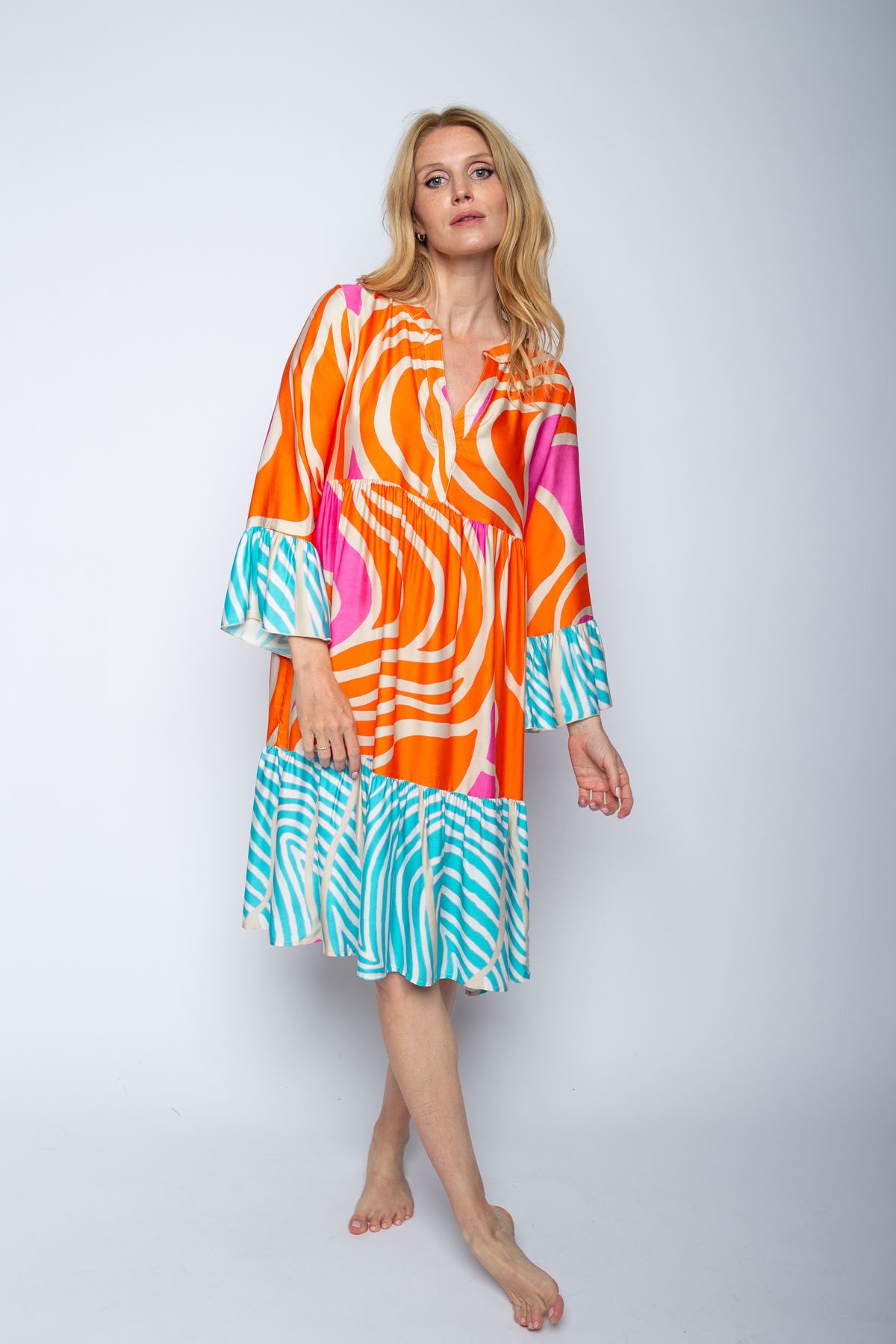 Emily Van Den Bergh Midikleid günstig online kaufen