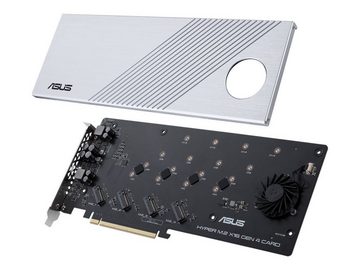 Asus ASUS Hyper M.2 x16 Schnittstellenadapter PCIe 4.0 90MC08A0-M0EAY0 Netzwerk-Adapter