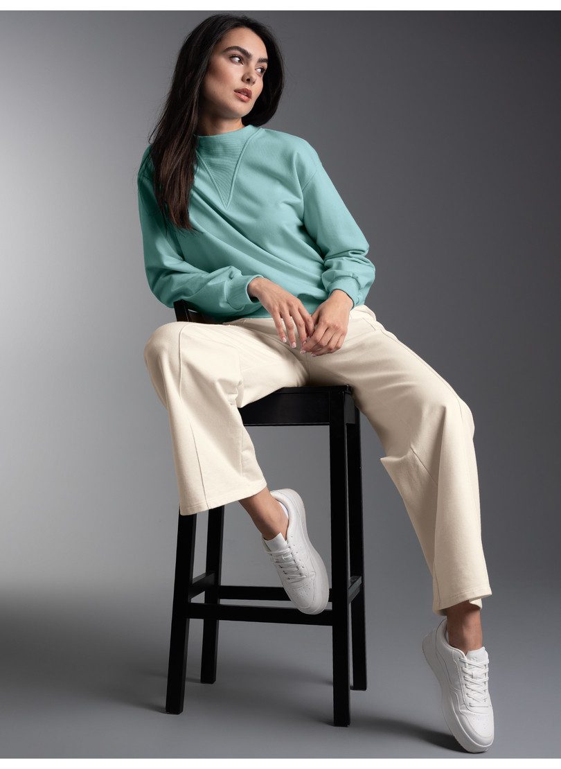 Trigema Freizeitanzug TRIGEMA Outfit im modischen Oversize-Look (1-tlg)