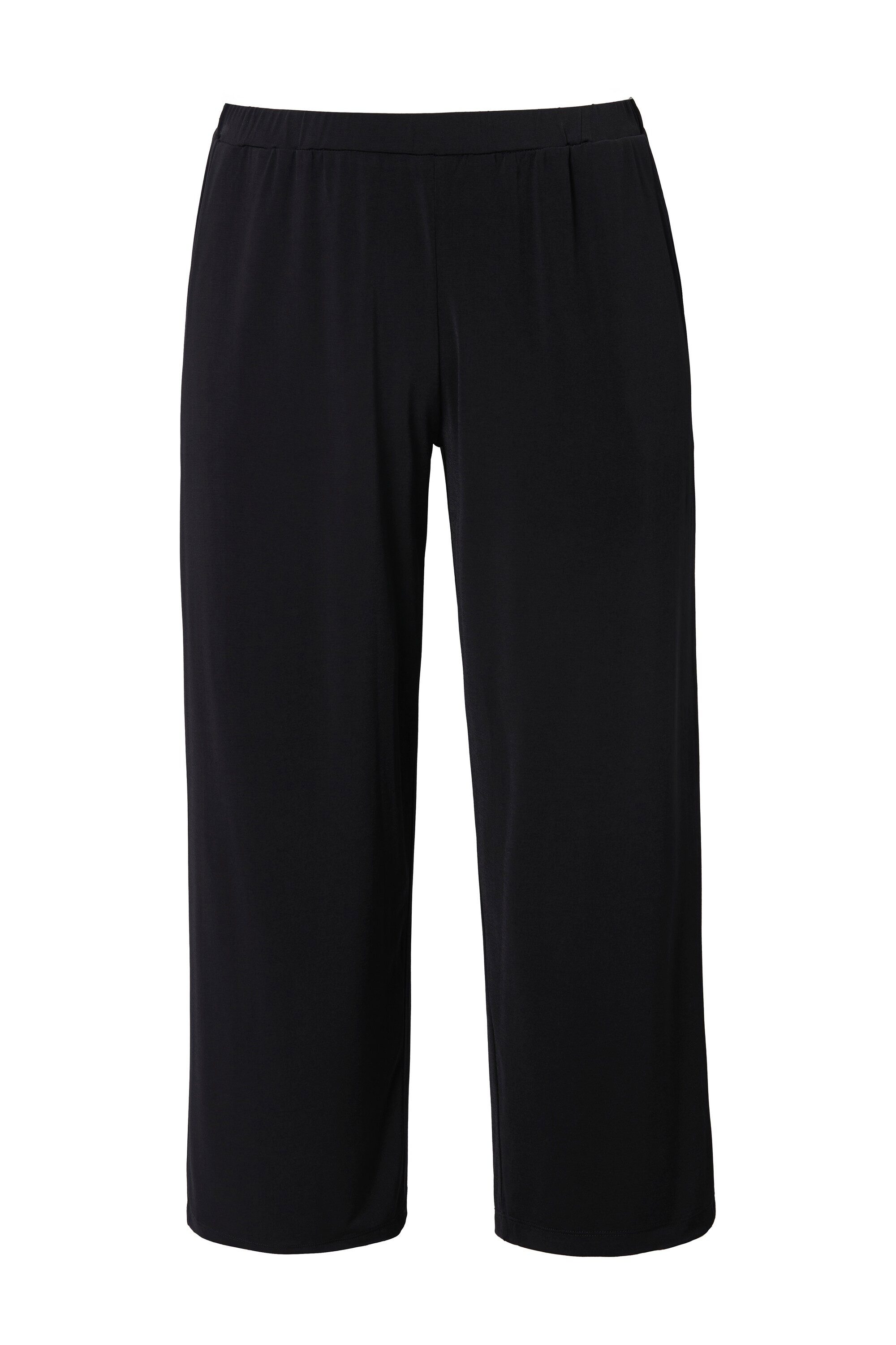Ulla Popken Schlupfhose 7/8-Jerseyhose gerades Bein günstig online kaufen