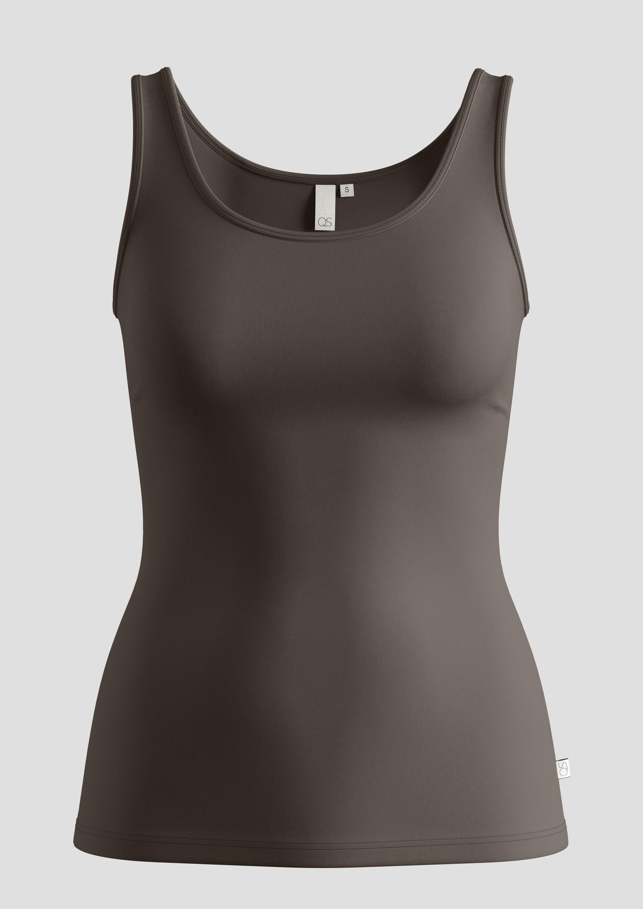 QS Muskelshirt T-Shirt Top aus Baumwolljersey günstig online kaufen