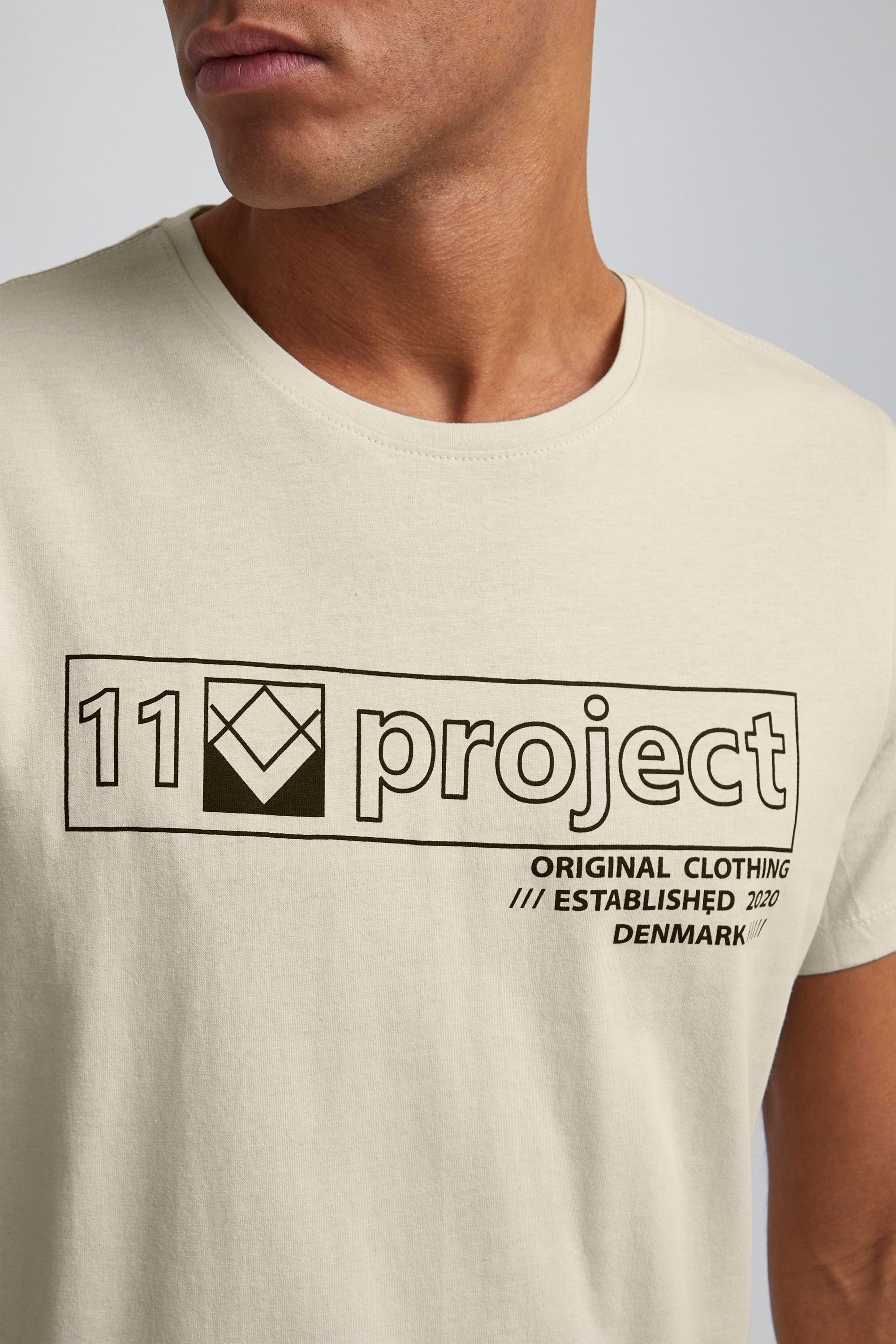 11 Project T-Shirt Project 11 Oyster PRMattis Gray