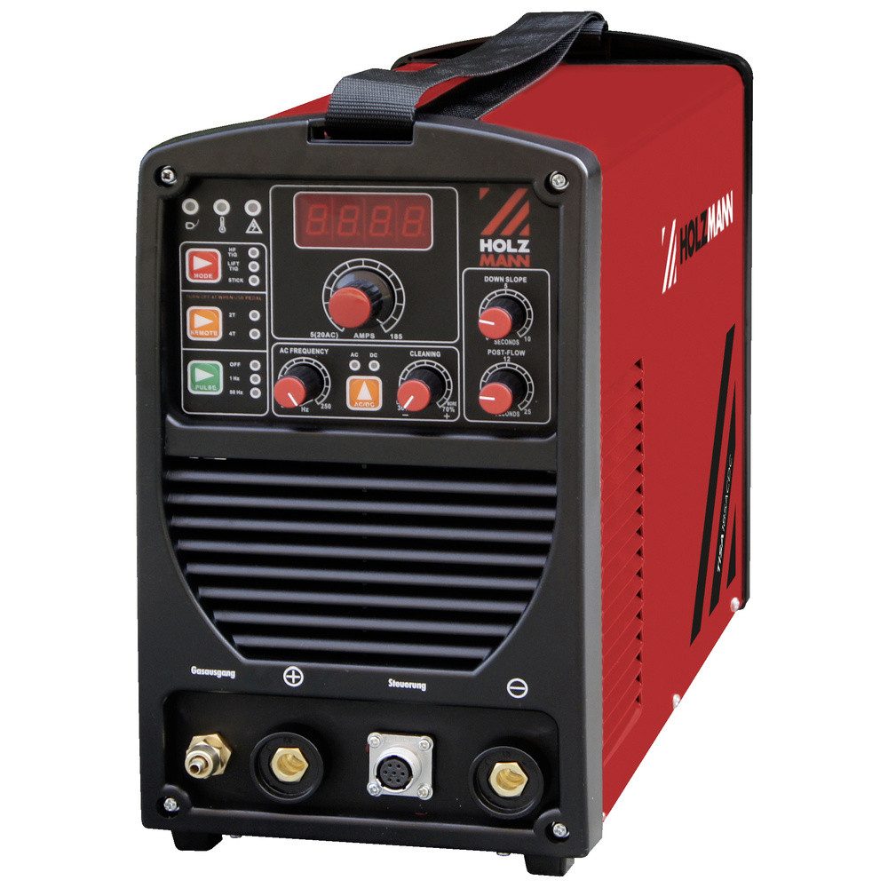 Holzmann Elektroschweißgerät Holzmann Maschinen TISA185ACDC WIG-Schweißgerät 10 - 125 A