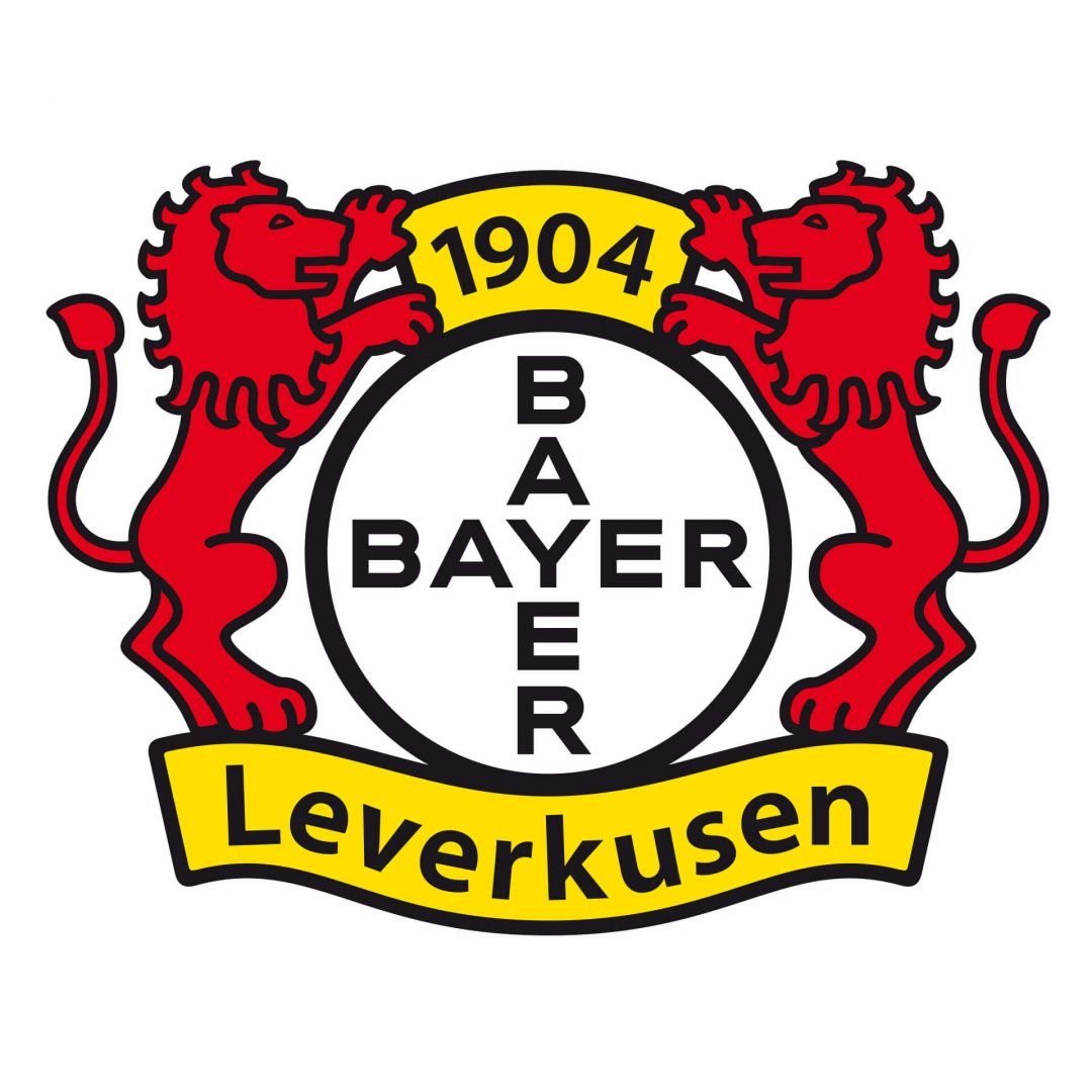 Bayer 04 Leverkusen Wandtattoo Fußball Bayer 04 Leverkusen Wappen Löwe Bundesliga Fans, Wandbild selbstklebend, entfernbar