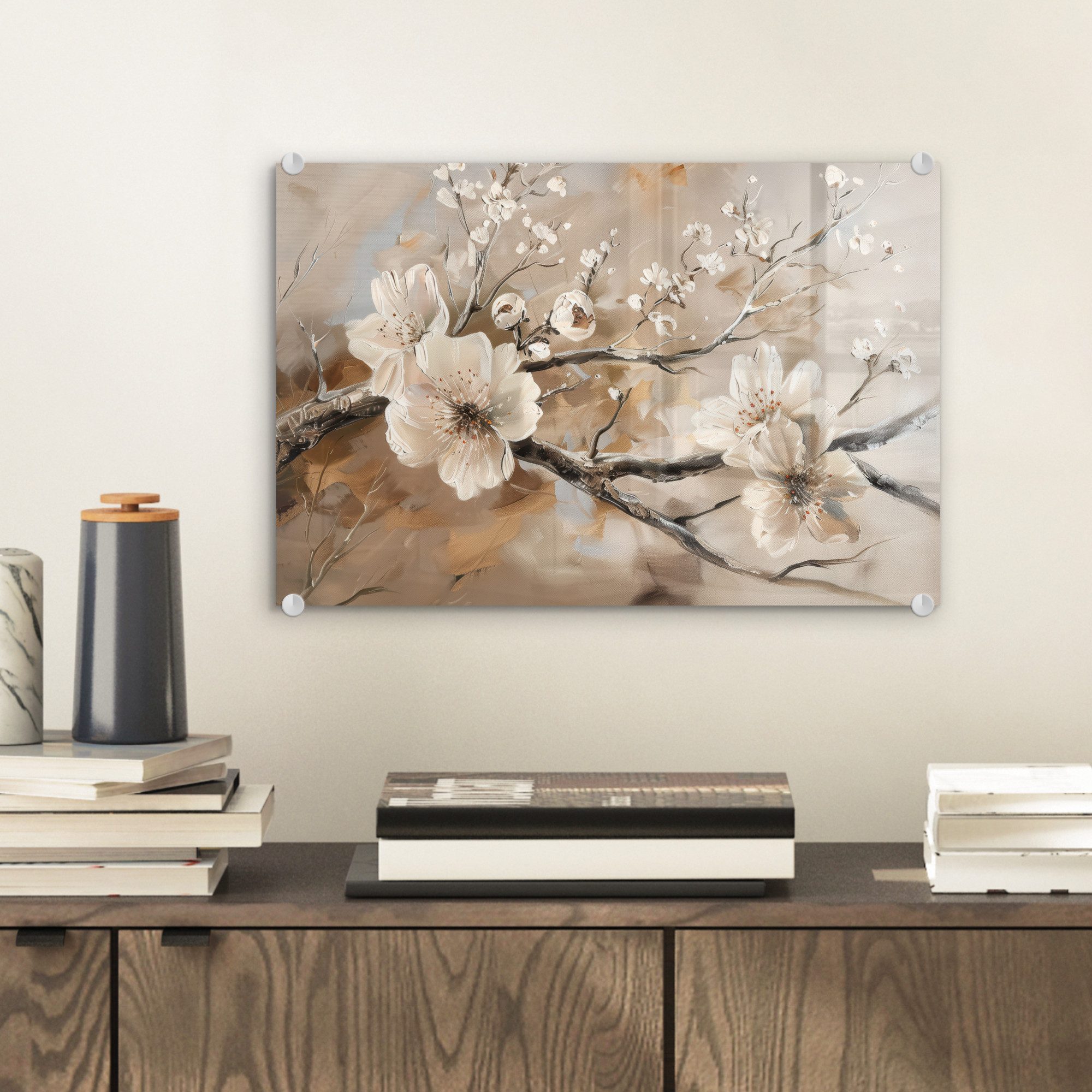 MuchoWow Acrylglasbild Blumen - Natur - günstig online kaufen