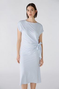 Oui Sommerkleid Jerseykleid elastische Modal- Baumwollmischung