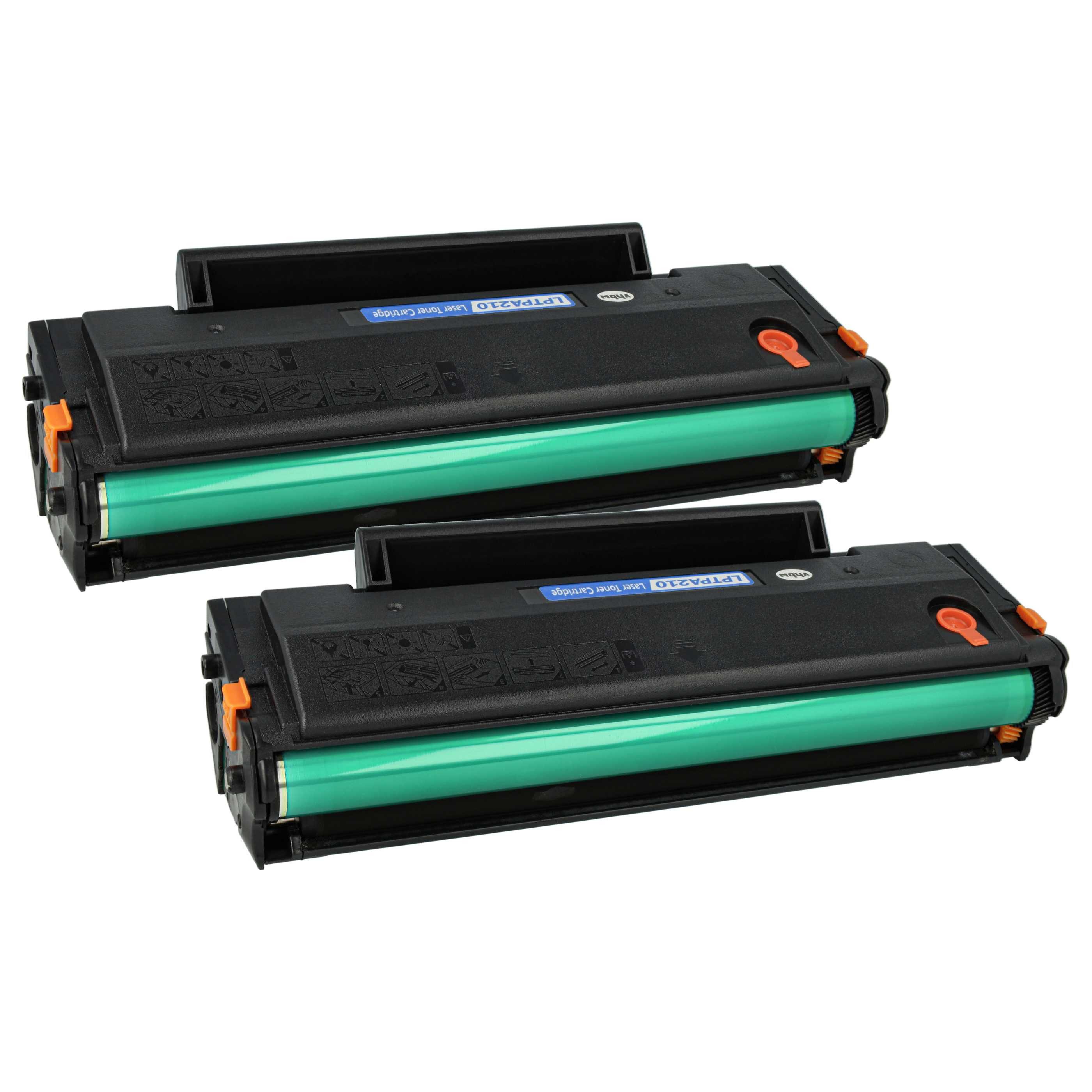 vhbw Tonerkartusche passend für Pantum P 2200 Series, 2500, 2502 W, 2500 W, 2207, 2200