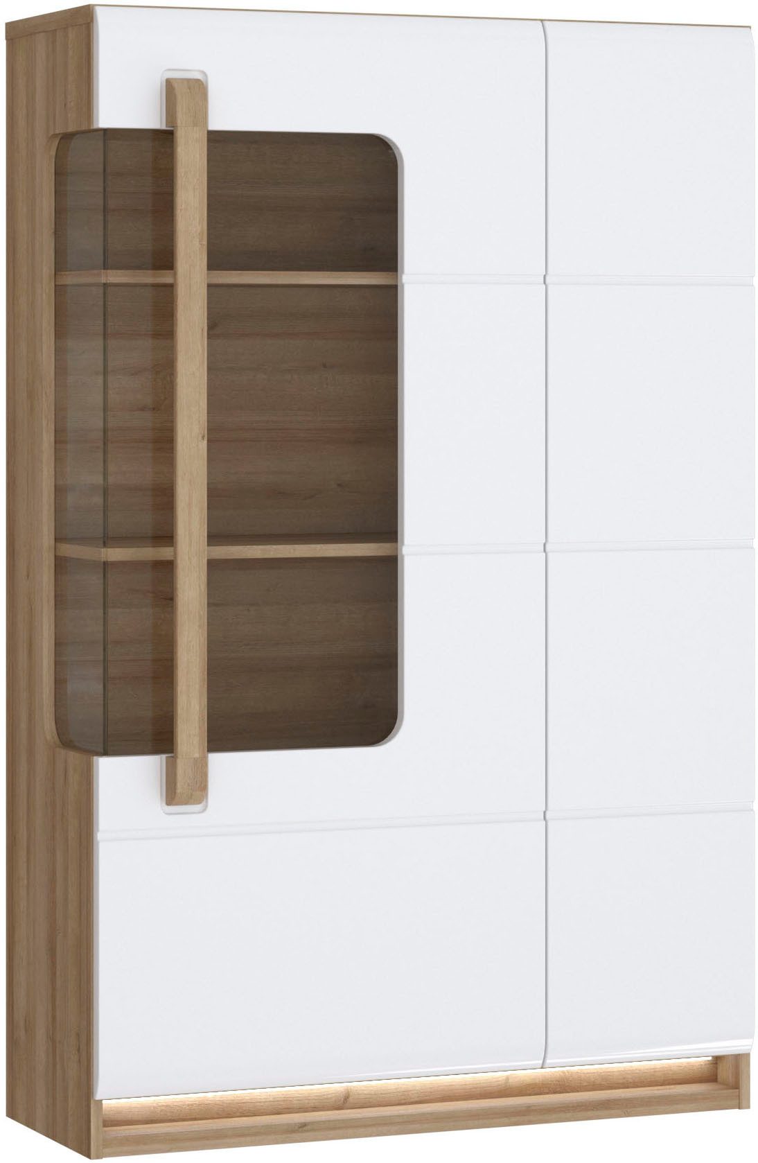 FORTE Highboard Attention (Hochschrank, Hochkommode), Highboard, Beleuchtun günstig online kaufen