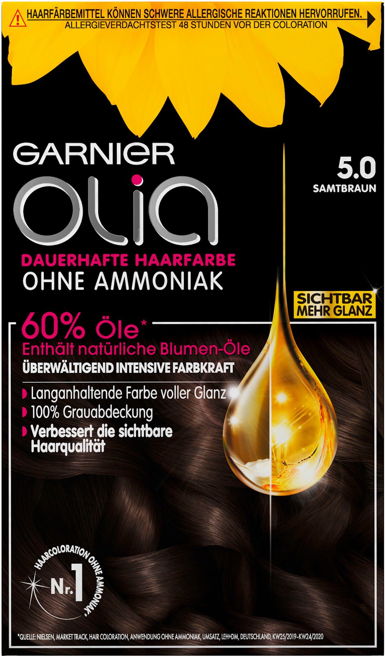 Haarfarbe Olia GARNIER Coloration dauerhafte