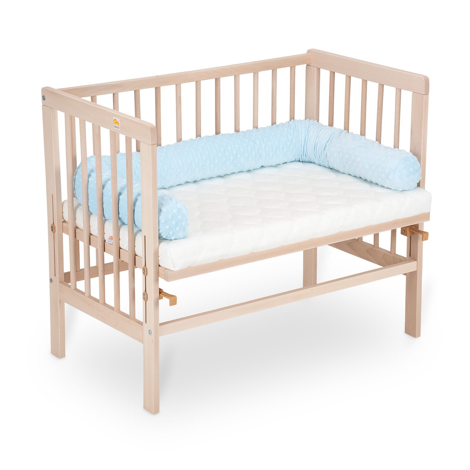Beistellbett Babybett Basic Natur