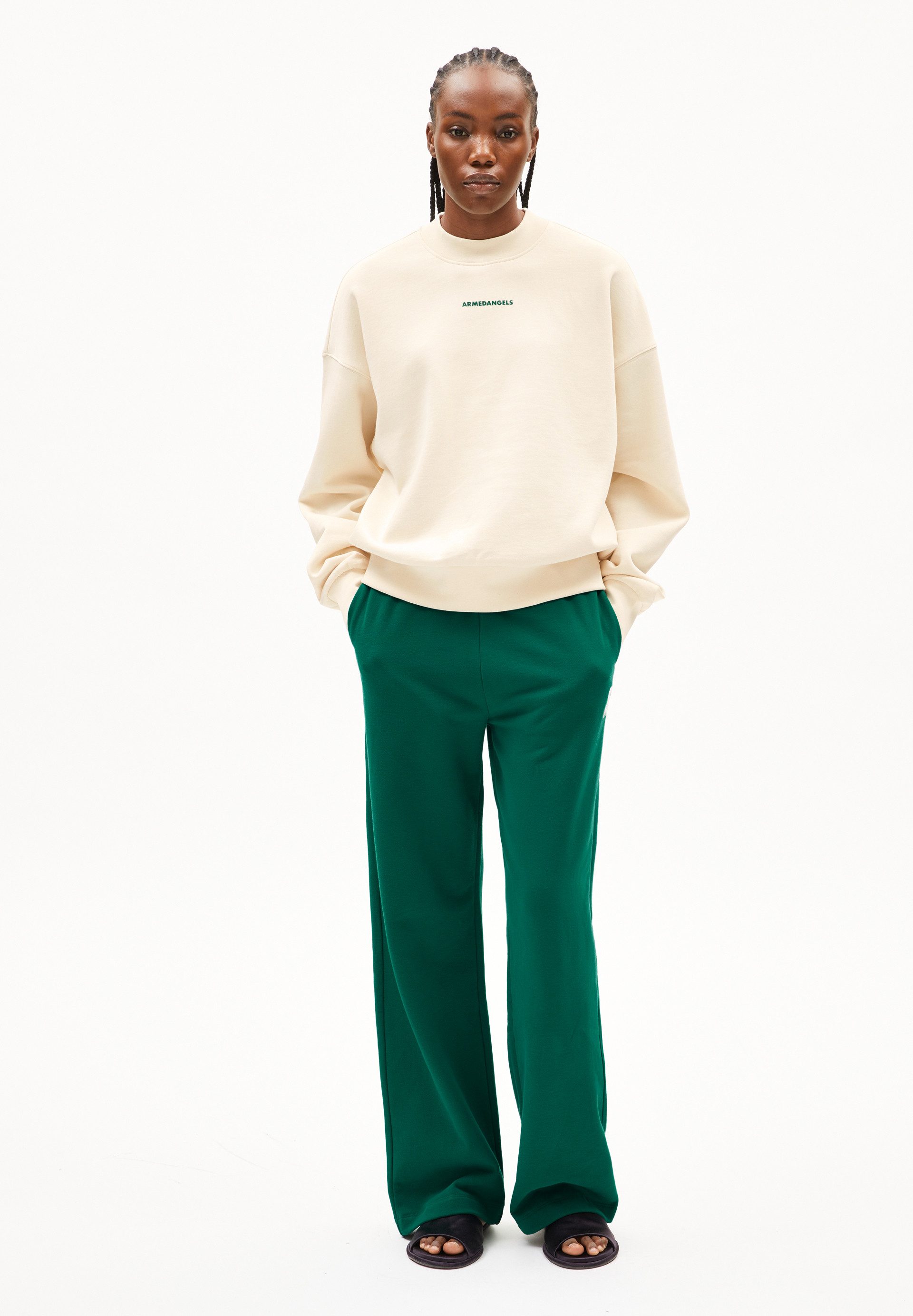 Armedangels Sweatshirt Sweatshirt aus Bio-Baumwolle Oversized Fit günstig online kaufen