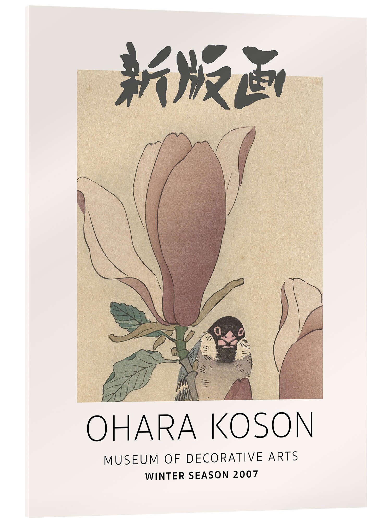 Acrylglasbild Ohara Koson