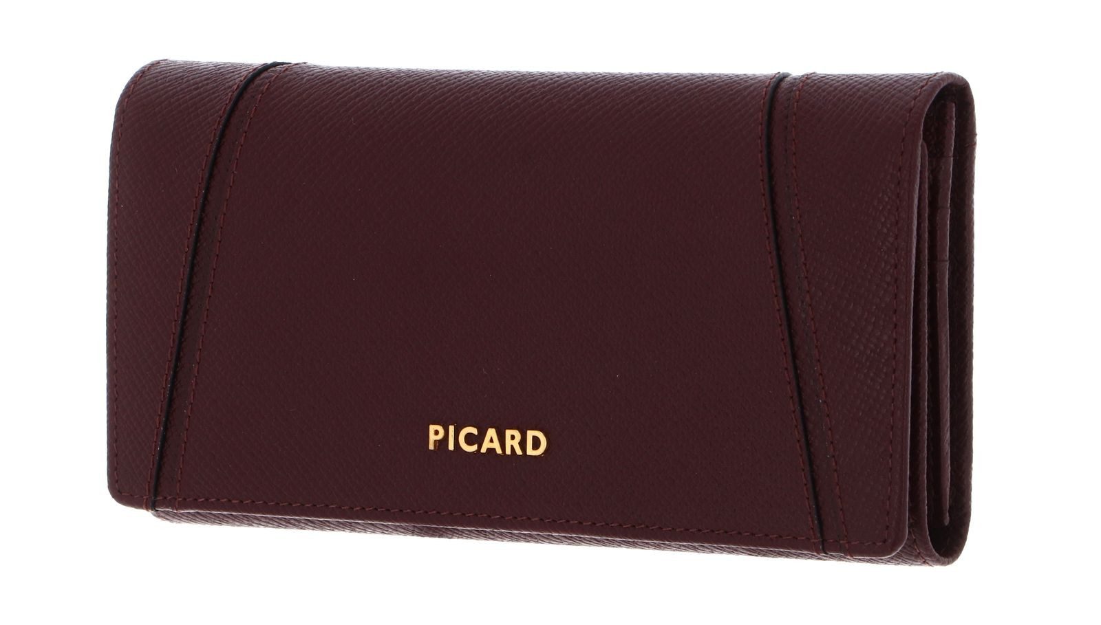Picard Geldbörse Flap Wallet, aus echtem Rindsleder mit RFID-Blocker Schutz