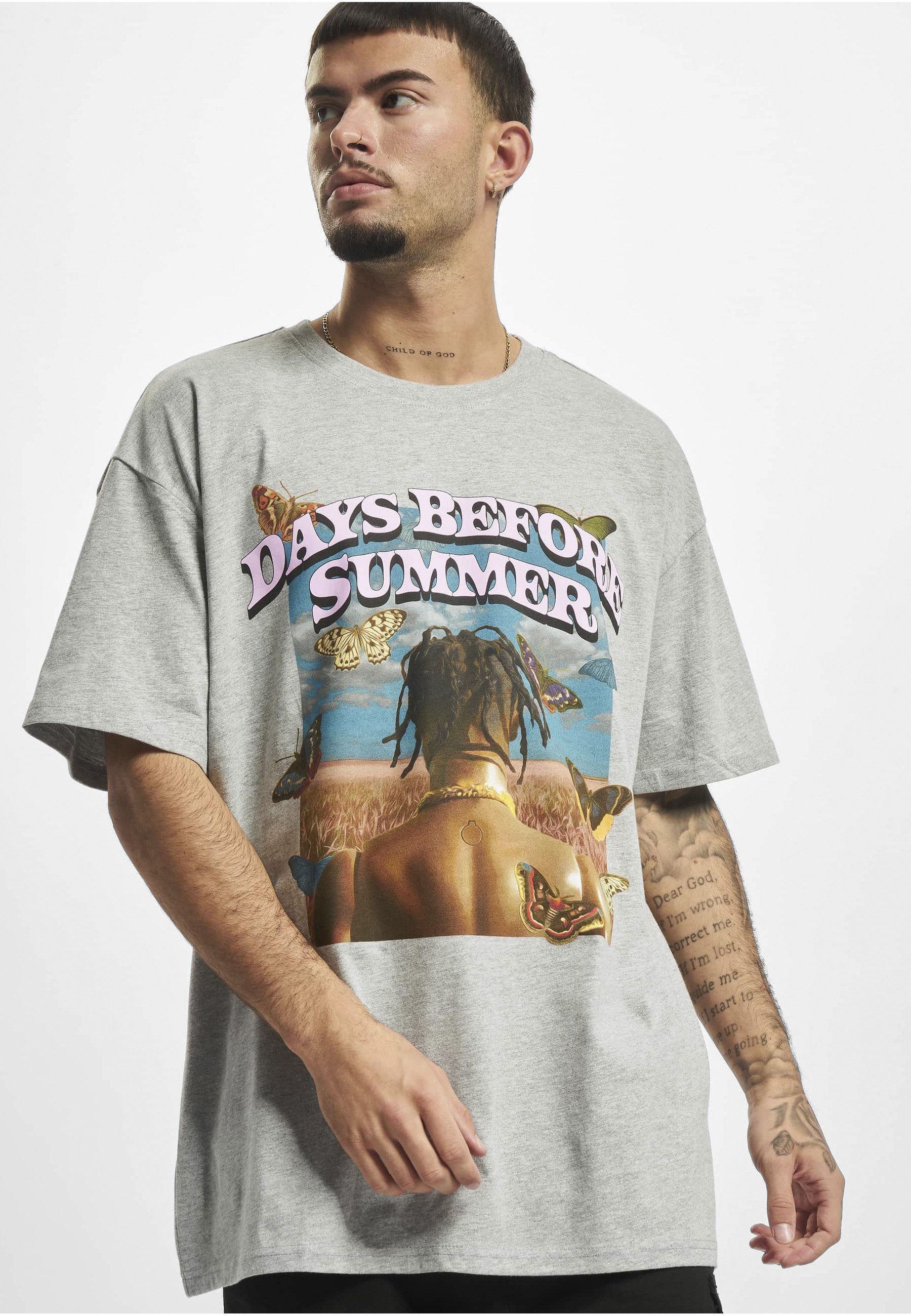 Upscale by Mister Tee Kurzarmshirt Upscale by Mister Tee Herren Days Before Summer Oversize Tee (1-tlg)