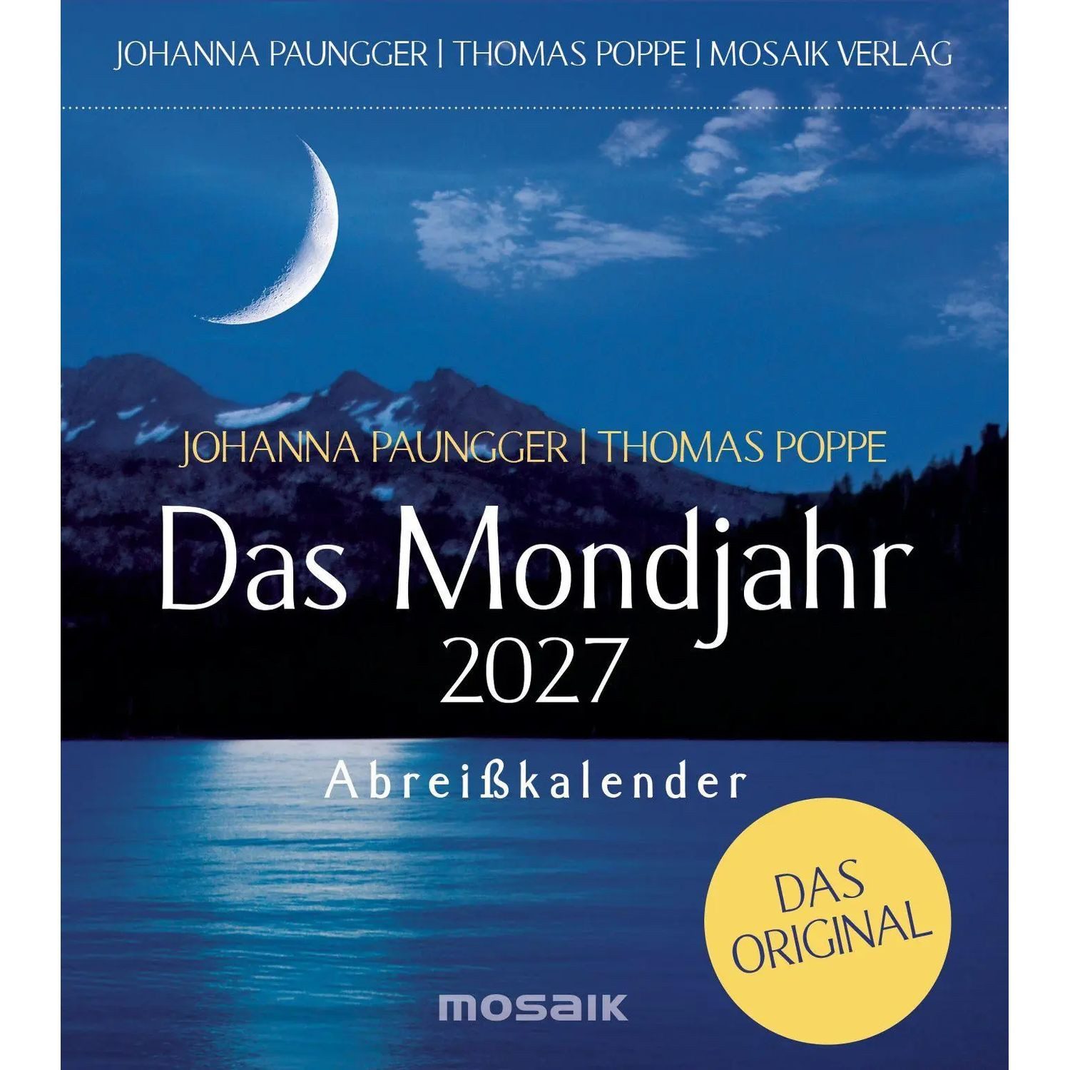 Abreißkalender Das Mondjahr 2027 - Abreißkalender