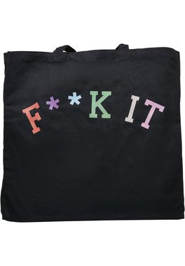 MisterTee Umhängetasche MisterTee Unisex Fuck It Oversize Canvas Tote Bag (1-tlg)