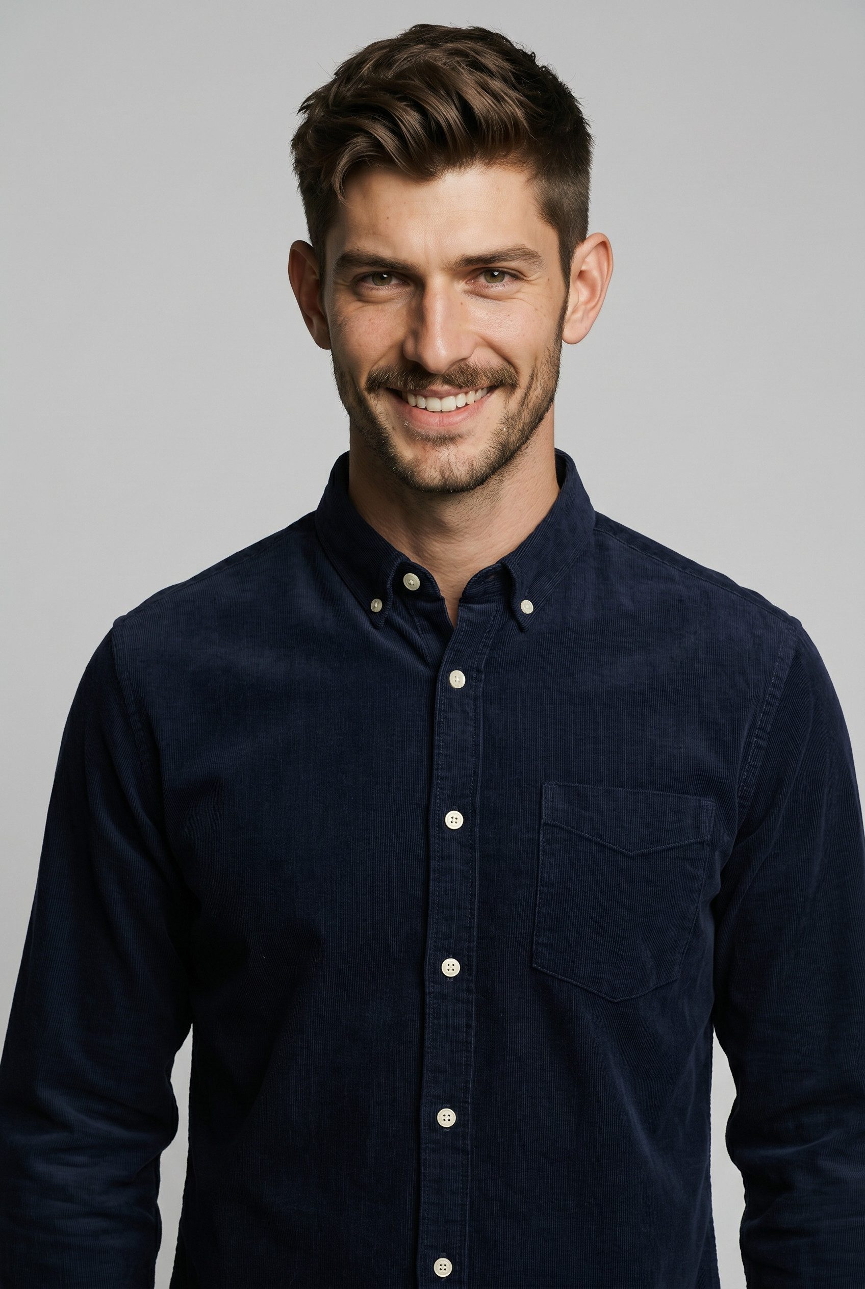 Selected Langarmhemd SLHREG-MAT OX LS SHIRT D