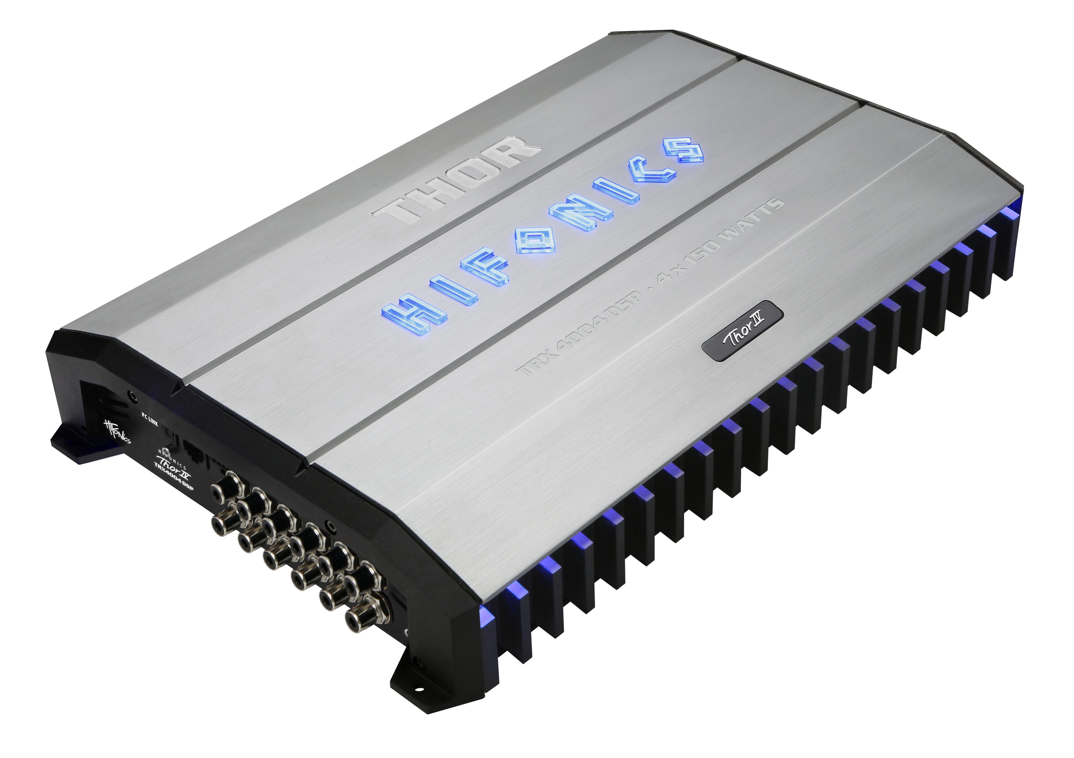 Hifonics THOR 4CH DSP Amp TRX-4004DSP Endverstärker (Anzahl Kanäle: 4, 600 W)