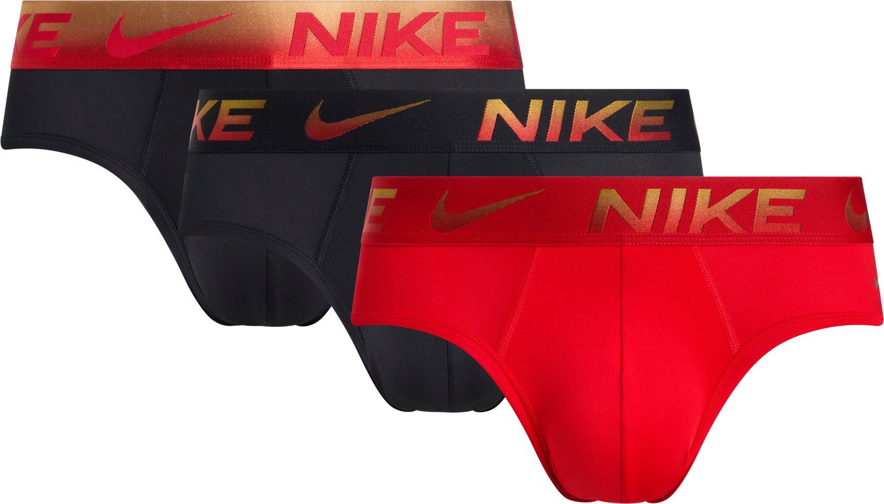 Nike Underwear Hipster HIP BRIEF 3PK (Packung, 3-St., 3er) mit NIKE Logo-El günstig online kaufen