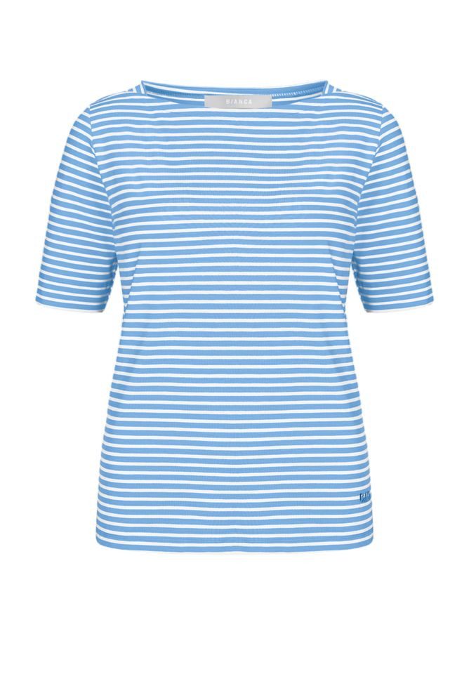 bianca T-Shirt – Gestreiftes T-Shirt mit günstig online kaufen