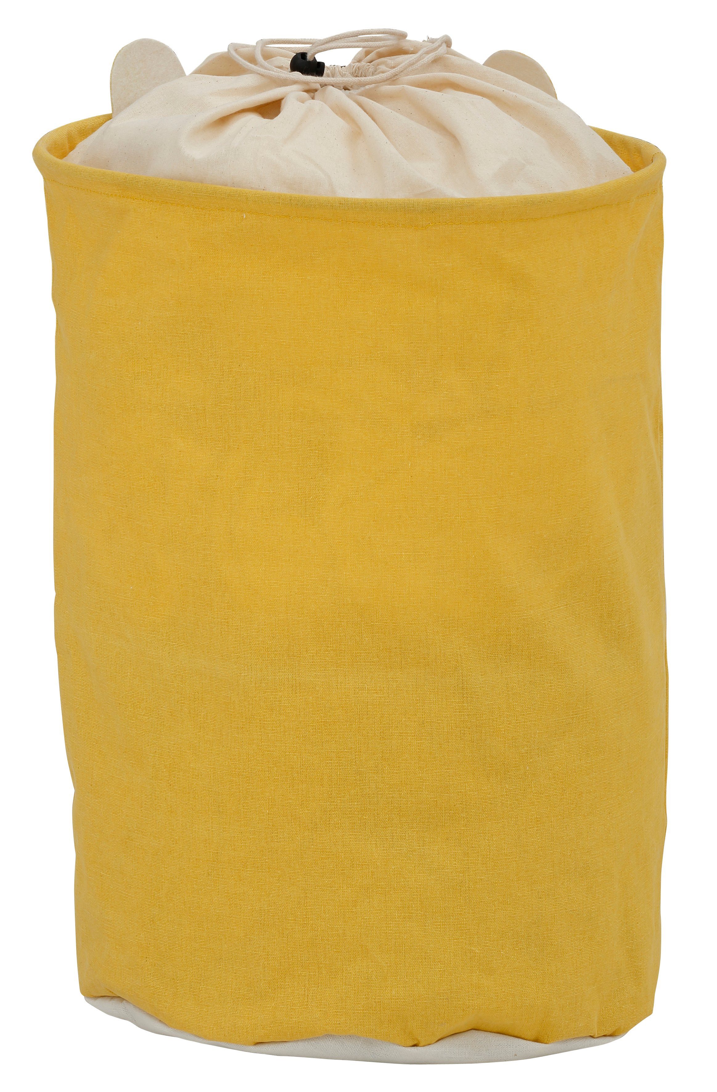 OTTO home Wäschesack Millisy (1 St), mit Löwen-Motiv, Höhe ca. 50 cm