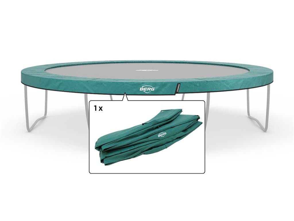 Trampolin-Randabdeckung Ersatzteil 430 cm rund grün - Champion Regular Federabdeckung