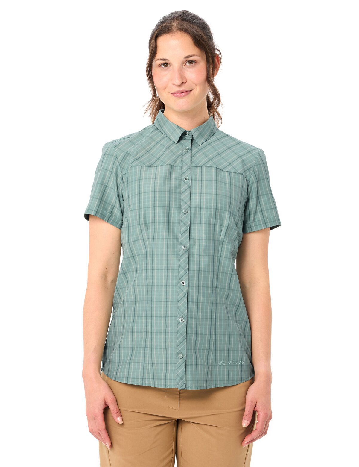 VAUDE Funktionshemd Women's Tacun Shirt II (1-tlg) pflegeleichtes und schnelltrocknendes Hemd