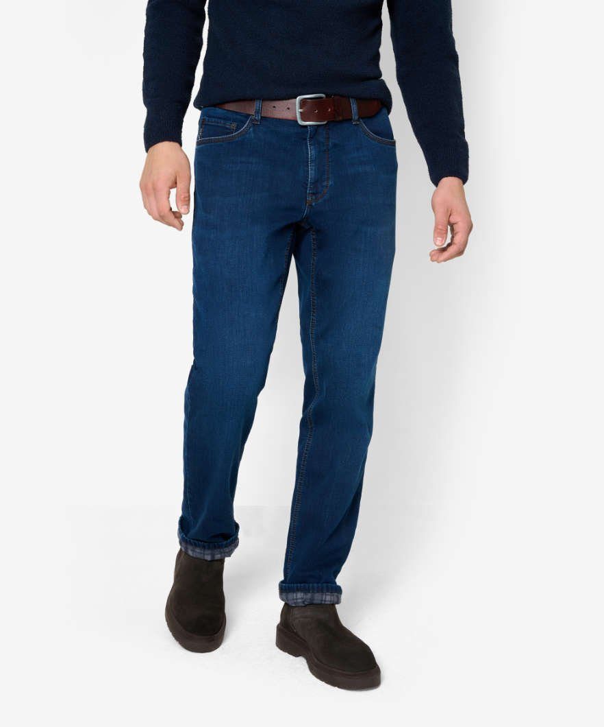 dunkelblau Brax COOPER 5-Pocket-Jeans TT Style