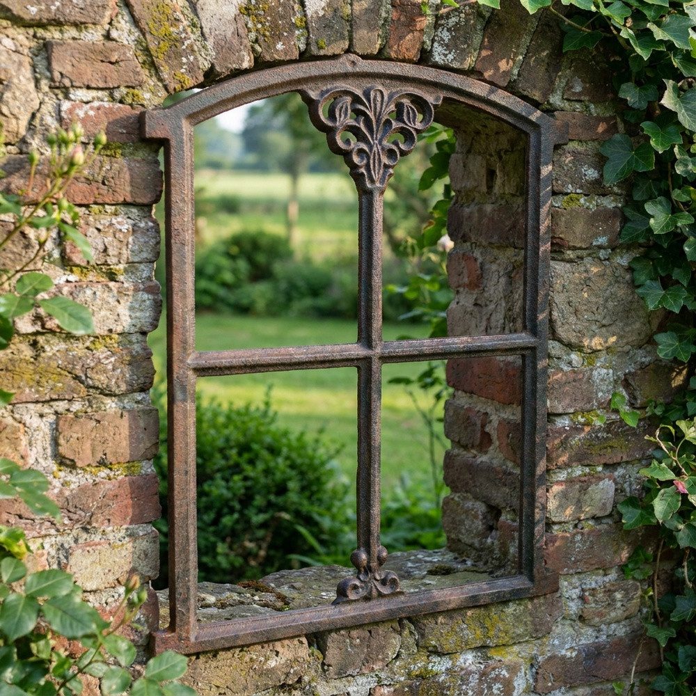Fenster Stallfenster, Bauernfenster für Gartenlaube, Eisenfenster Gartenmauer