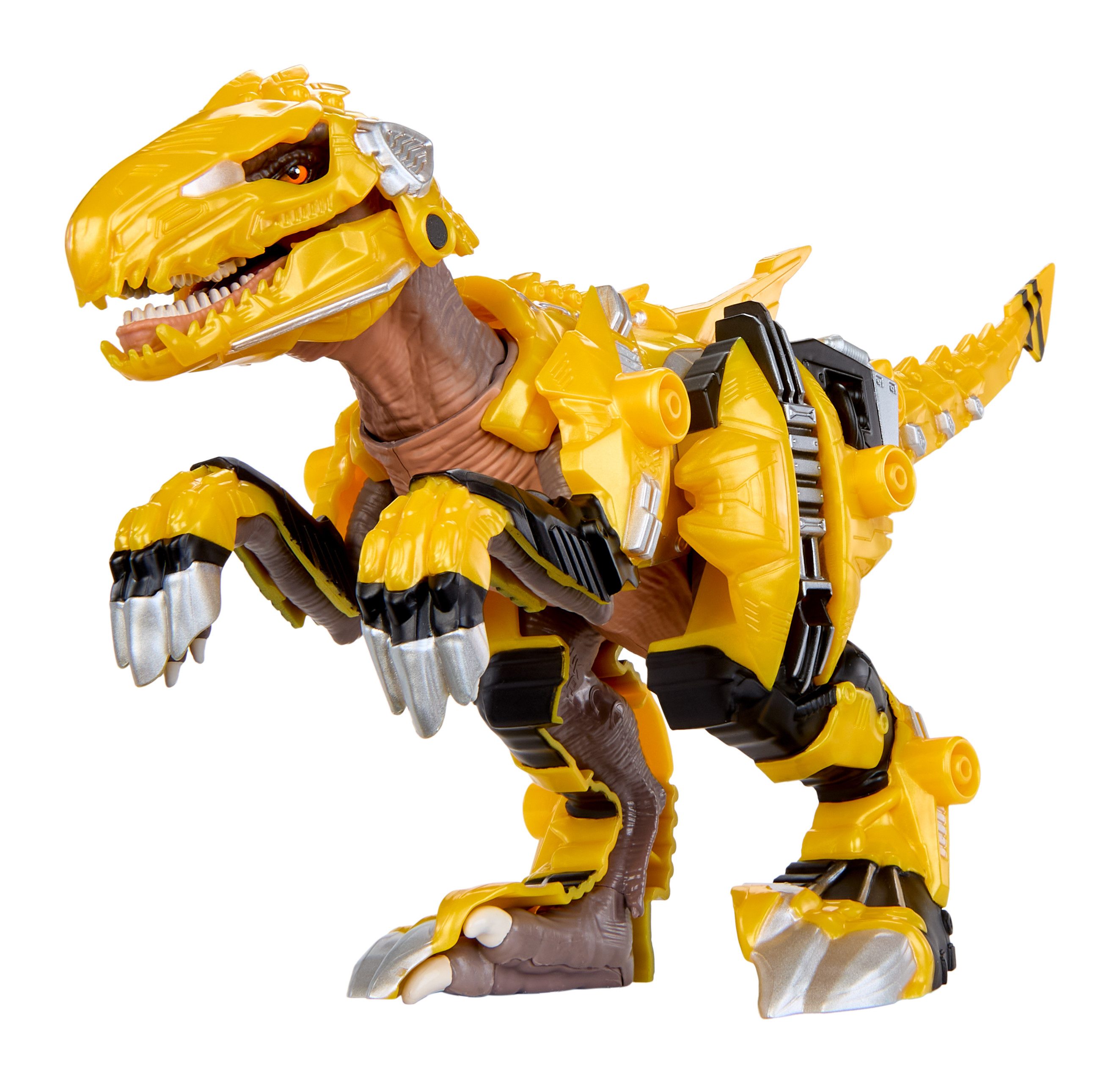 MGA ENTERTAINMENT Actionfigur Armosaurs Armor-Up Dinosaur- Yellow Raptor - Blaze