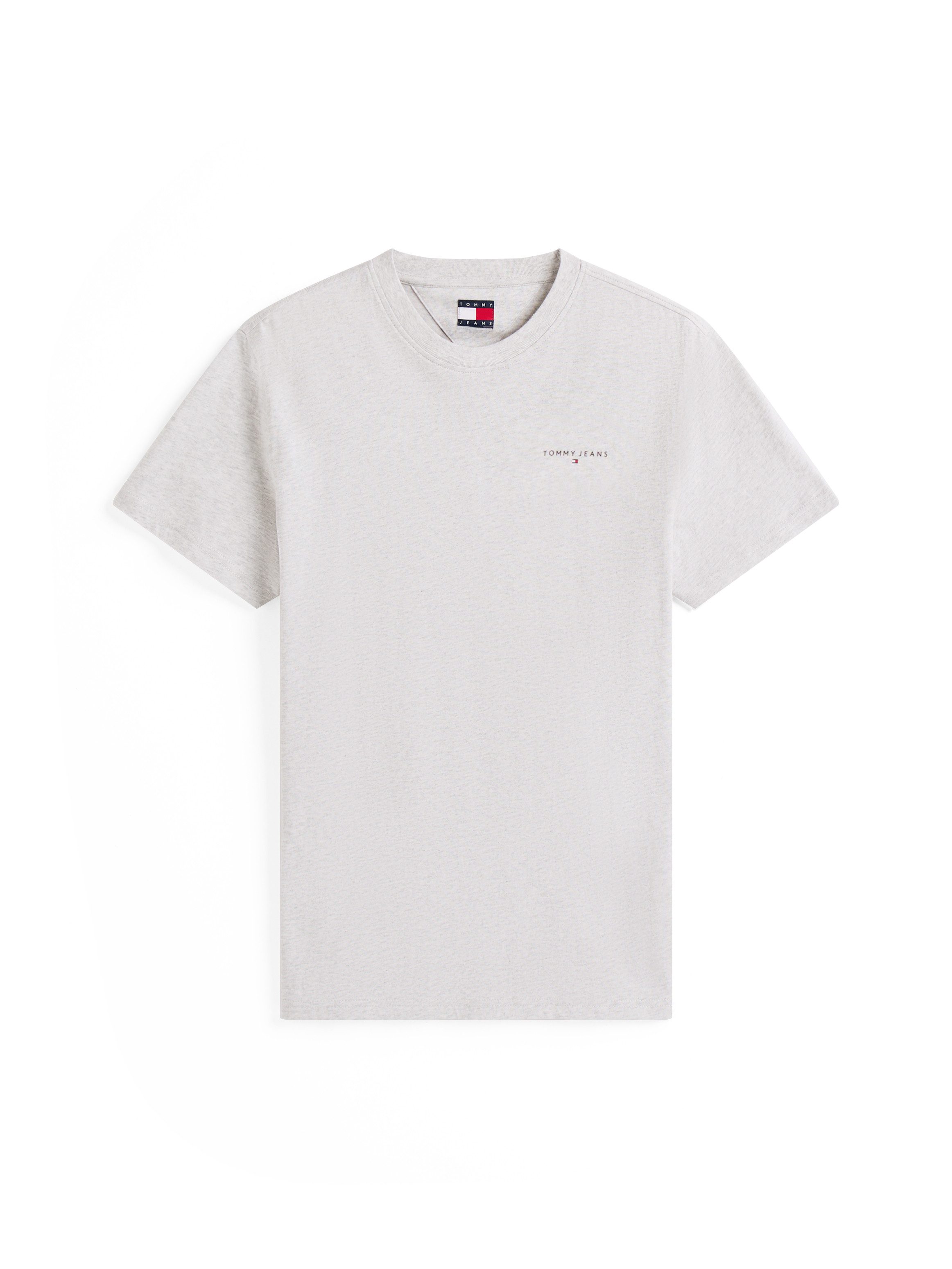 Tommy Jeans T-Shirt TJM SLIM LINEAR CHEST TEE EXT Mit Rundhalsausschnitt – Bild 3 von 5