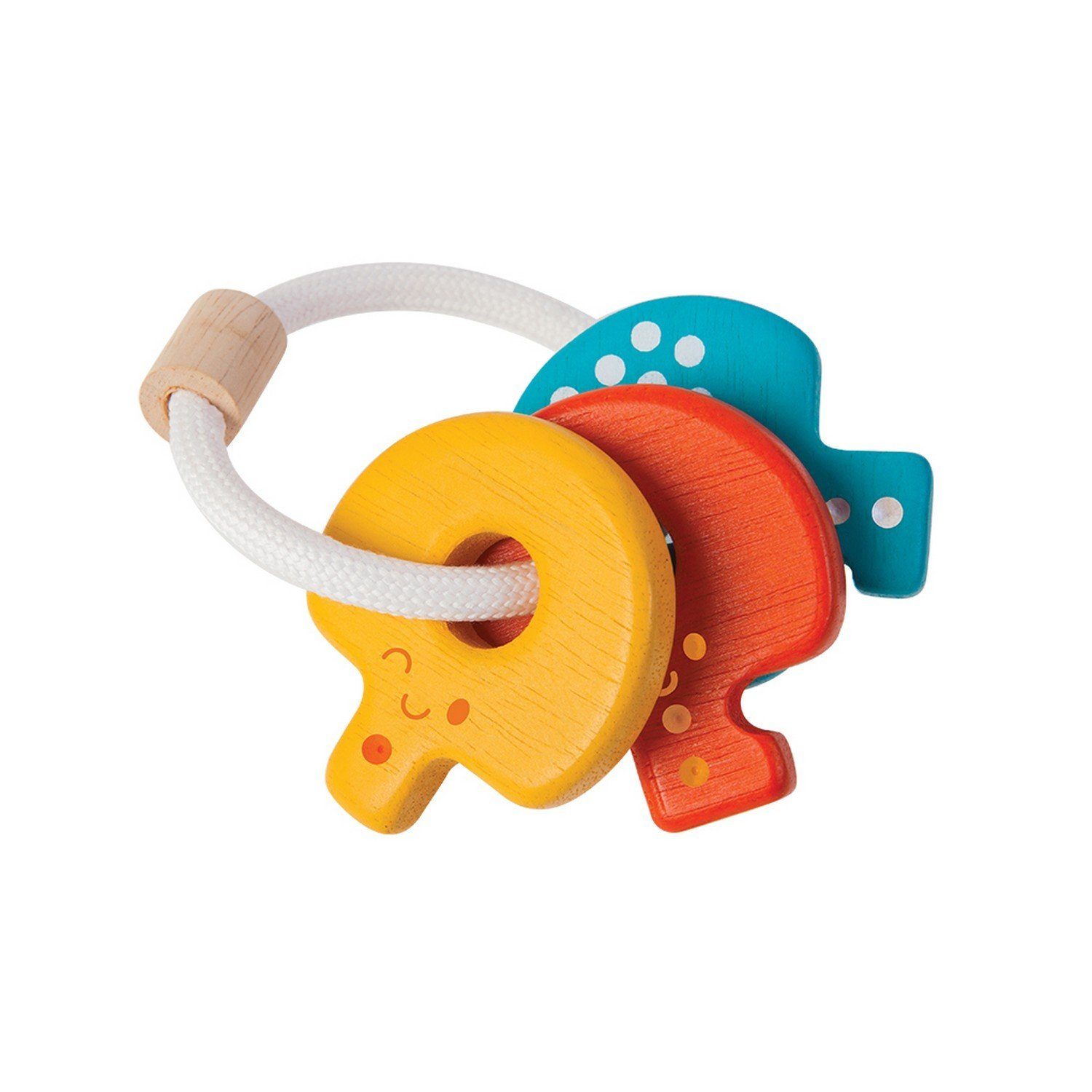 Plantoys Rasselring Rassel Babyschlüssel