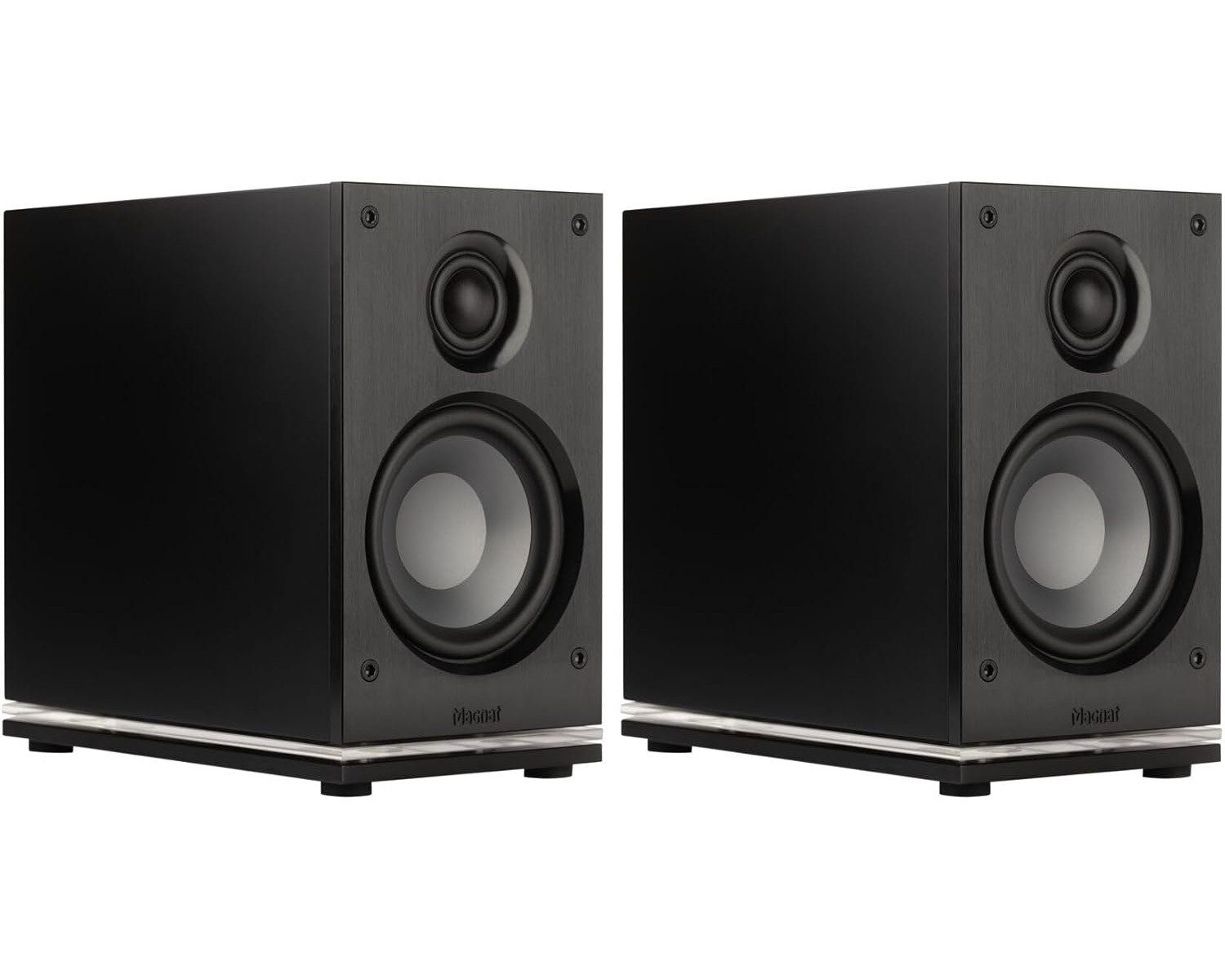 Magnat Signature Edelstein, 2-Wege-Regallautsprecher seidenmatt schwarz Regal-Lautsprecher