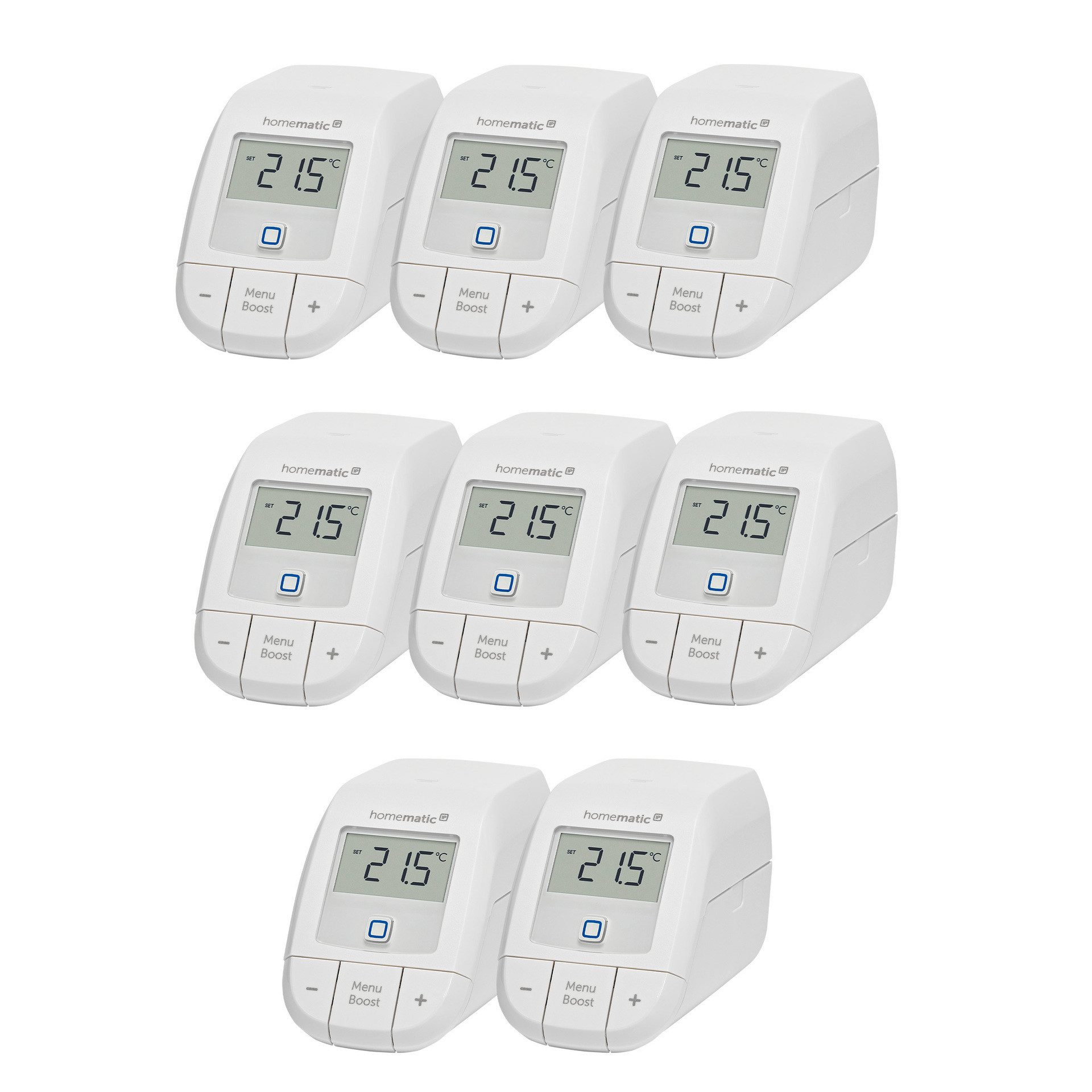 Homematic IP Heizkörperthermostat 8er Set Heizkörperthermostat basic, (8 St günstig online kaufen