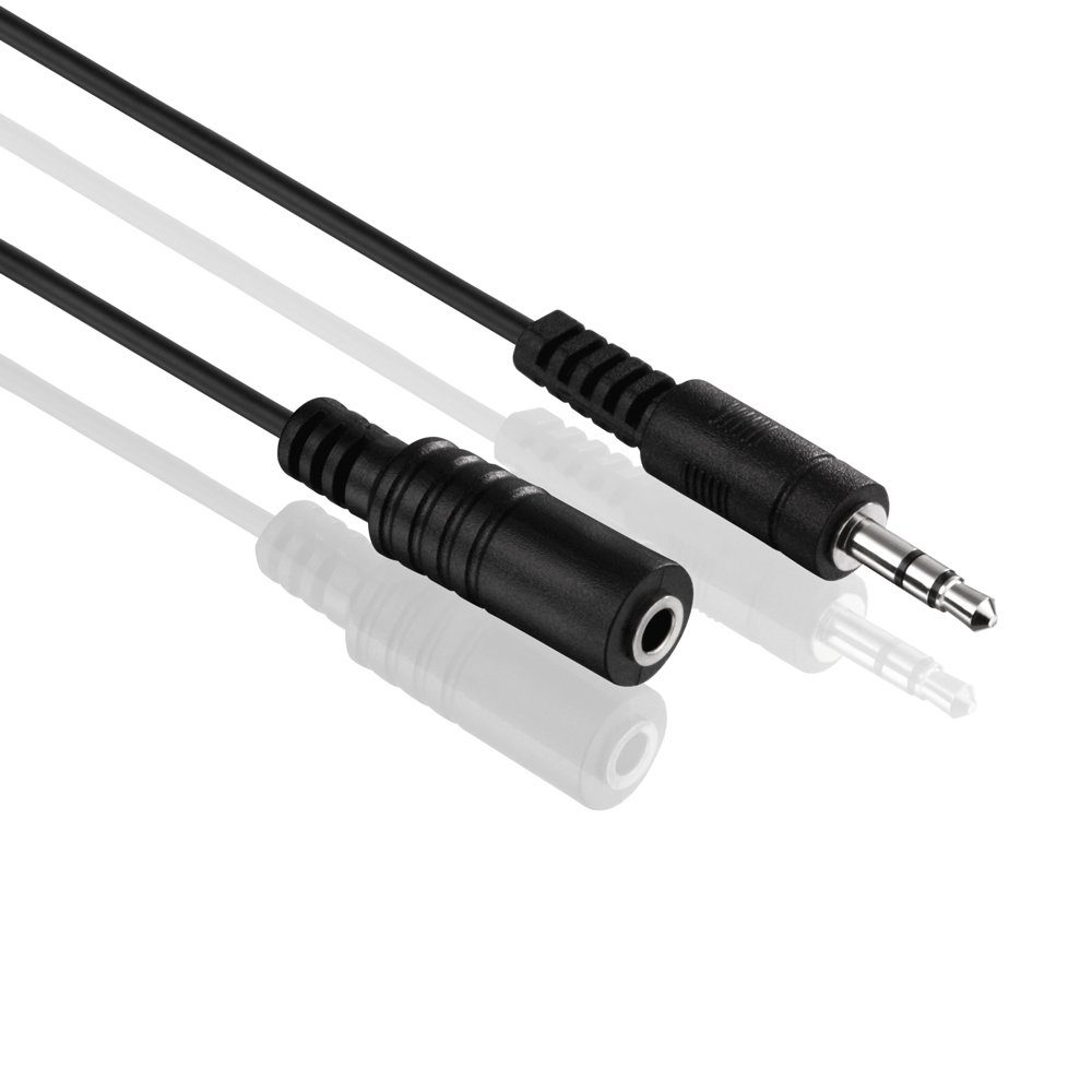 conecto CC50488 Audio Stereo Aux Klinken Verlängerungskabel 3,5mm Audio-Kabel