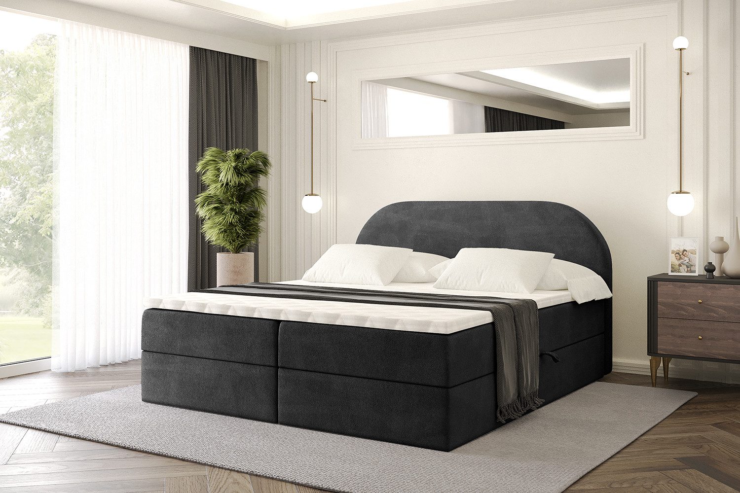 ALTDECOR Boxbett NOX (Multipocket-Matratze H4, H3 günstig online kaufen