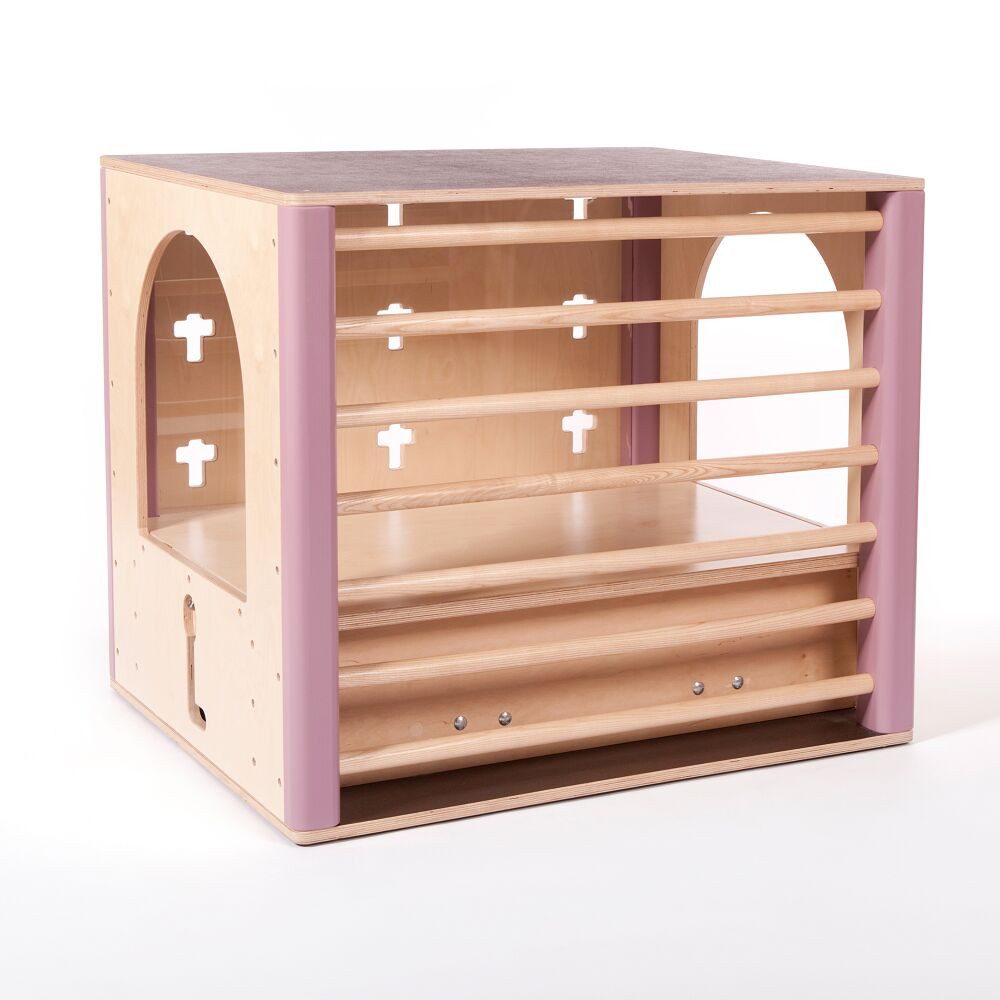 Cube Sports Klettergerüst U3 Einzelelement Cube Emmi, Ideal zum Baby- und Kinderturnen