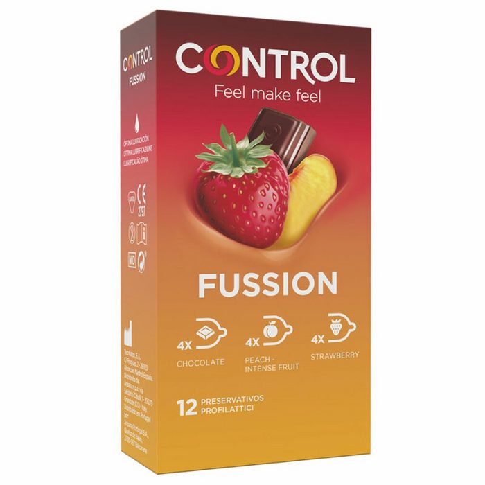 CONTROL CONDOMS Kondome CONTROL FUSSION CONDOMS 12 UNITS