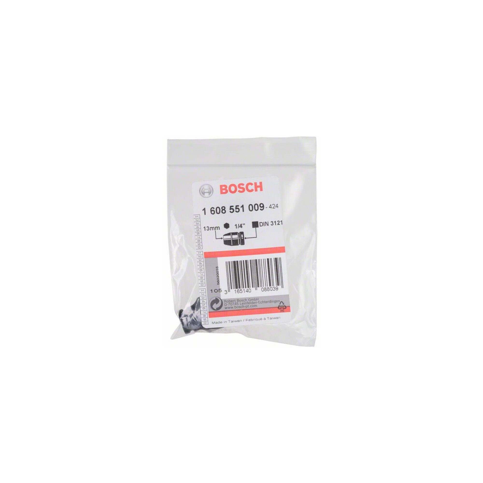 Bosch Professional Stecknuss Bosch Steckschlüsseleinsatz SW 13 mm L 25 mm 13 mm M8 19,1 mm