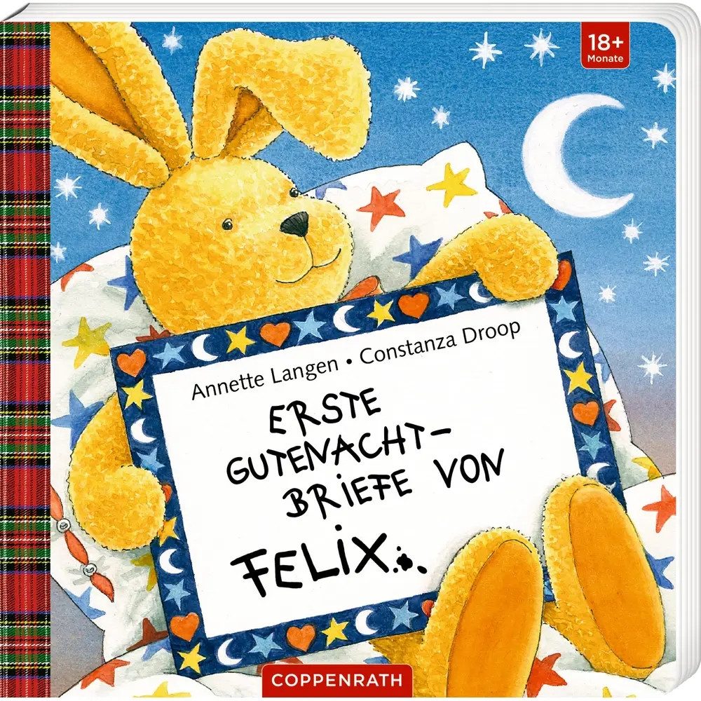 COPPENRATH DIE SPIEGELBURG Zeichenalbum Erste Gutenacht-Briefe von Felix (Pappbilderbuch)