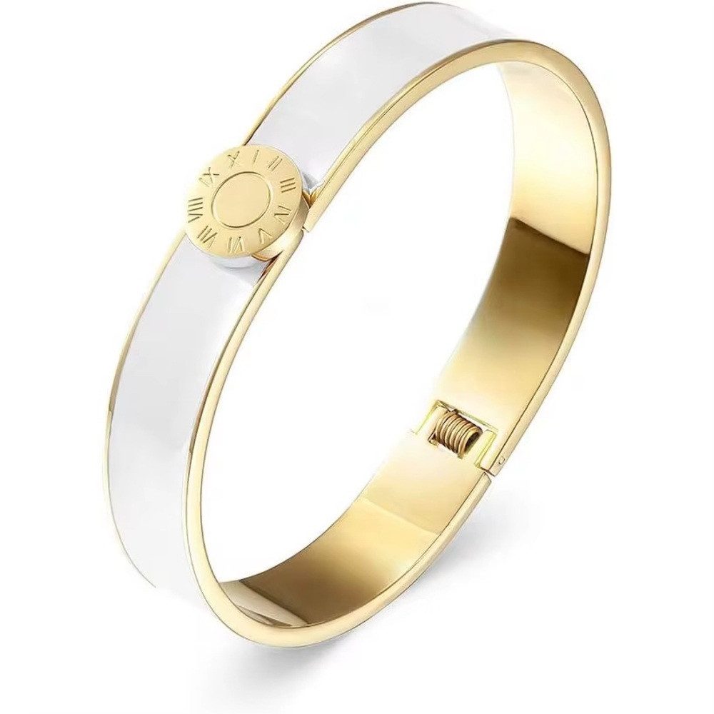 ROUGEMONT Armreif Sommer Trend Armreif Gold Edelstahl Wasserfest, Hypoallergen und Wasserfest