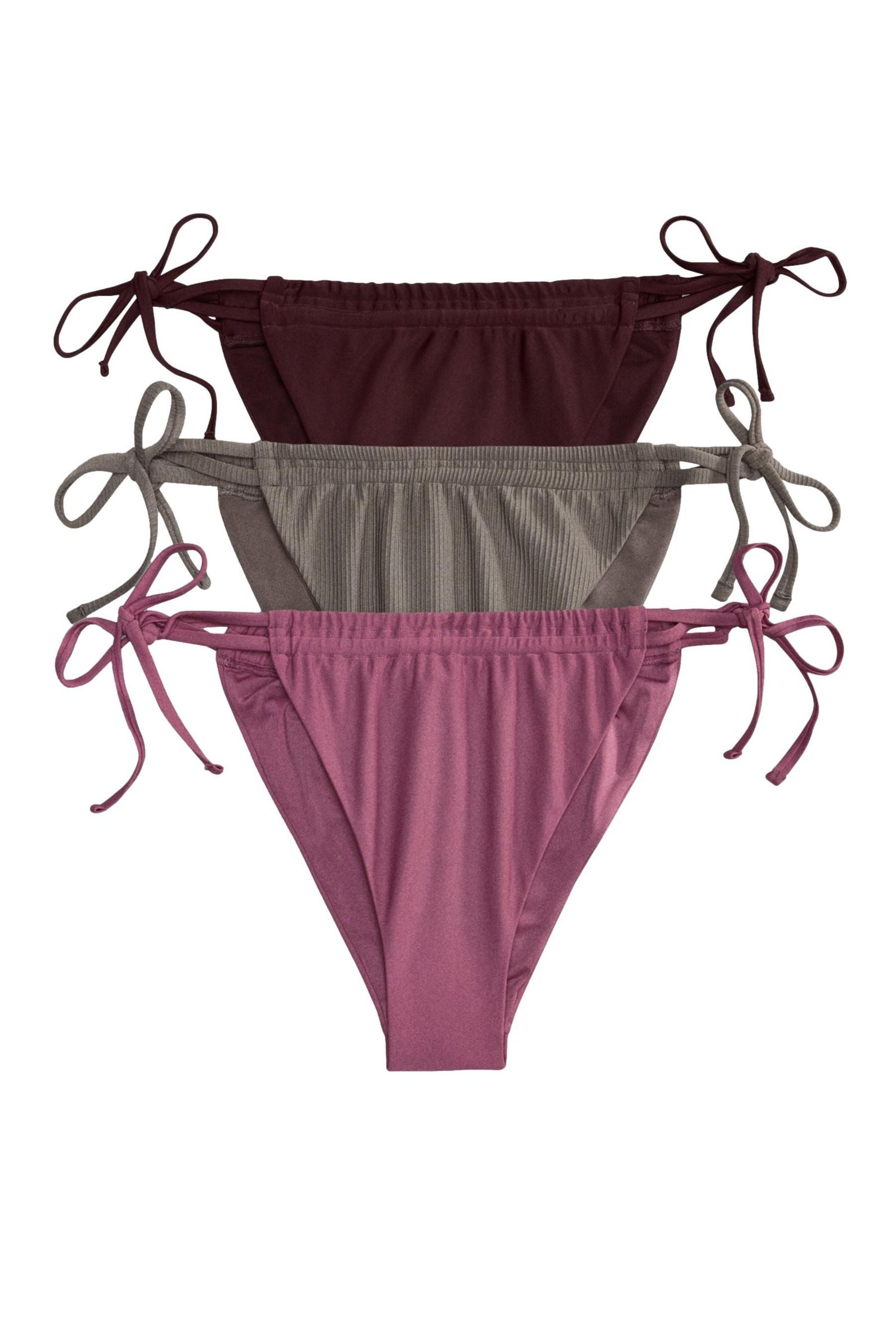 The Set Bikini-Hose The Set Bikinihose mit hohem Beinschnitt, 3er-Pack (3-St)