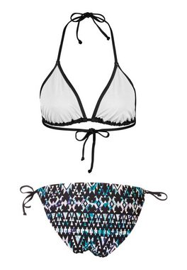 Beco Beermann Balconette-Bikini BEactive Side Tie (2-St) in trendigem Ethno-Design