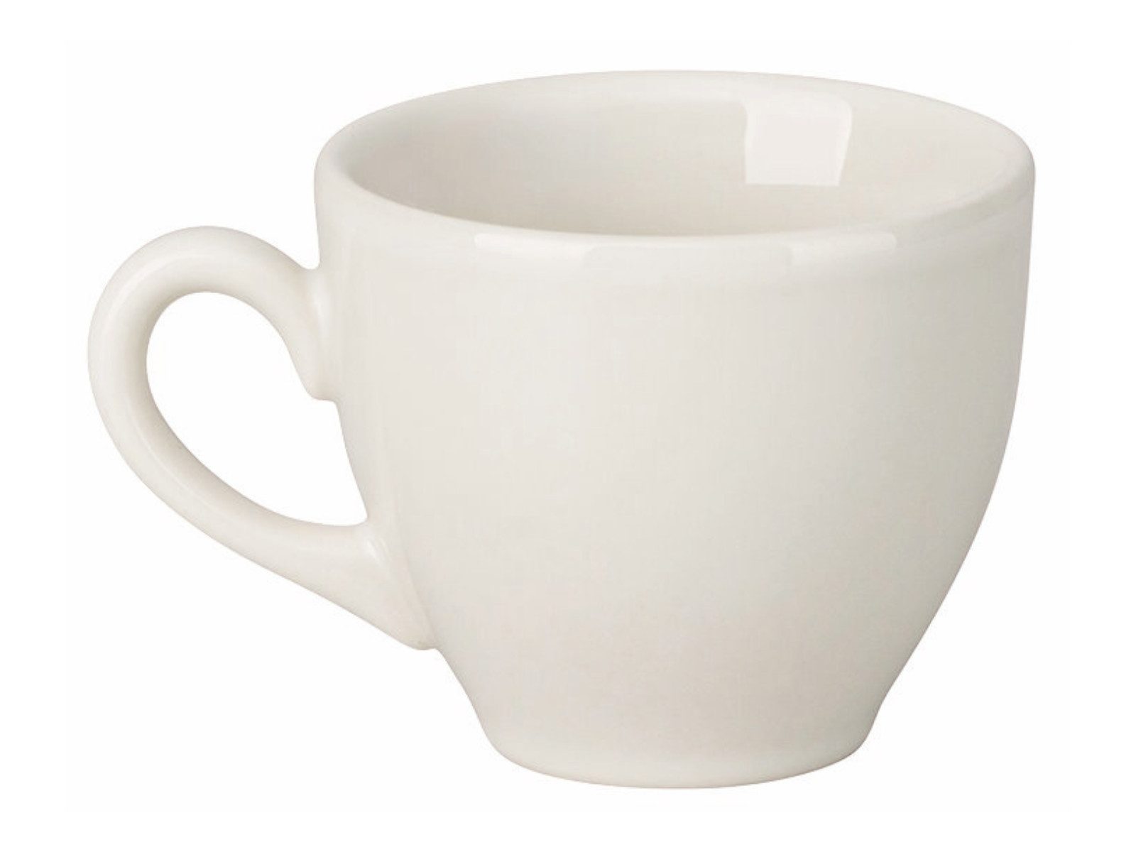 Rosenthal Espressotasse Sandora Creamwhite Espresso-Obertasse 0,09l, Porzellan