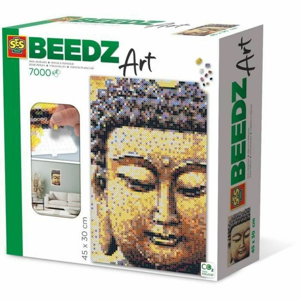 SES Creative Bastelperlen Spiel Beedz Art - Buda 7000