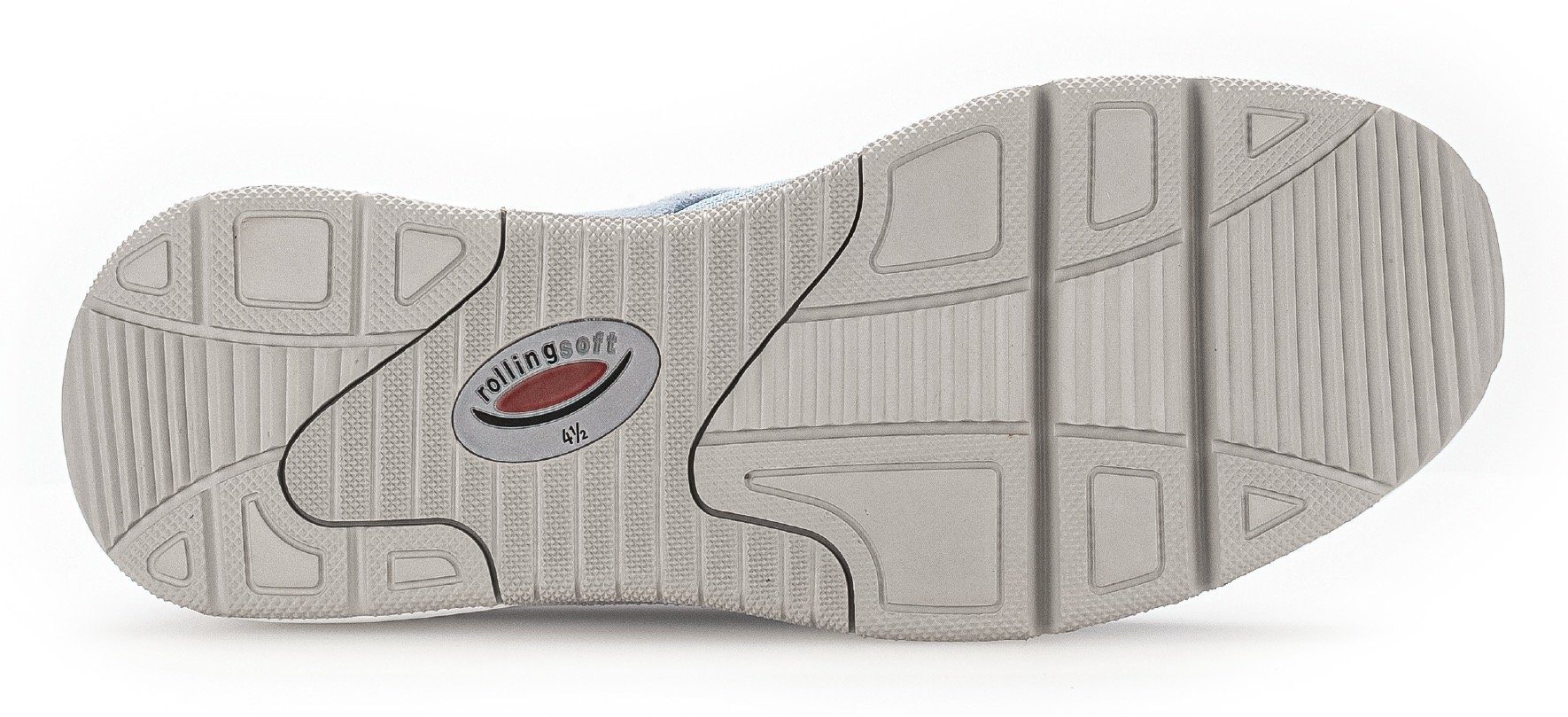 Gabor Rollingsoft Keilsneaker, Freizeitschuh, Halbschuh, Schnürschuh, Logoschriftzug an der Ferse