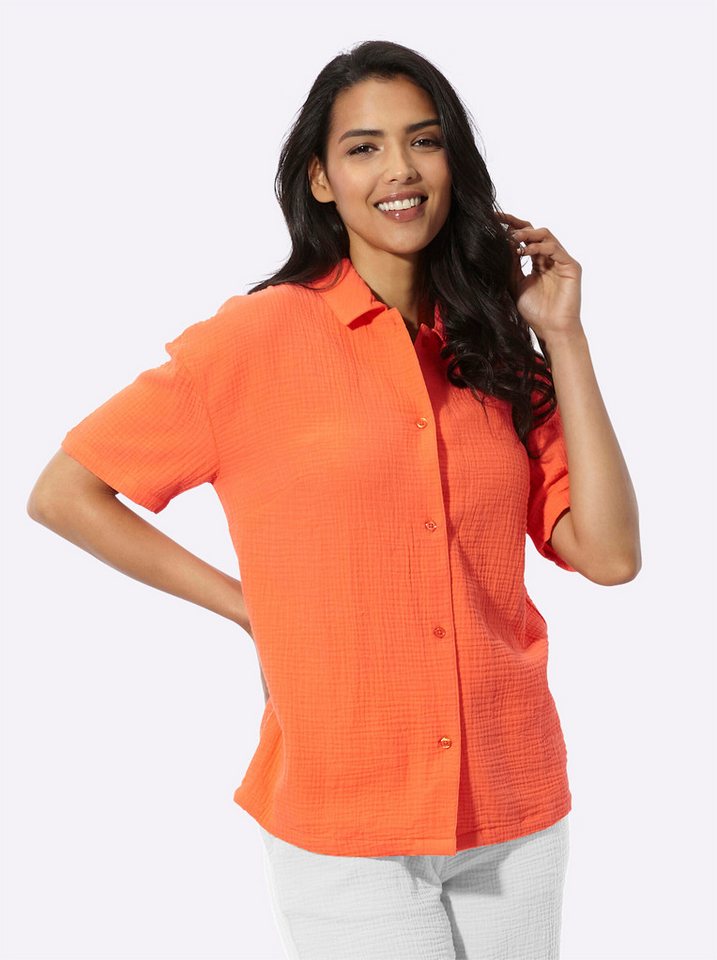 Sieh an! Strandkleid Strandbluse Kurzarm