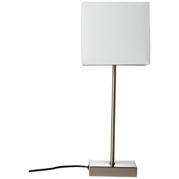 Lightbox Tischleuchte, ohne Leuchtmittel, Nachttischlampe, Touchschalter, 43 cm Höhe, E14, max. 40 W